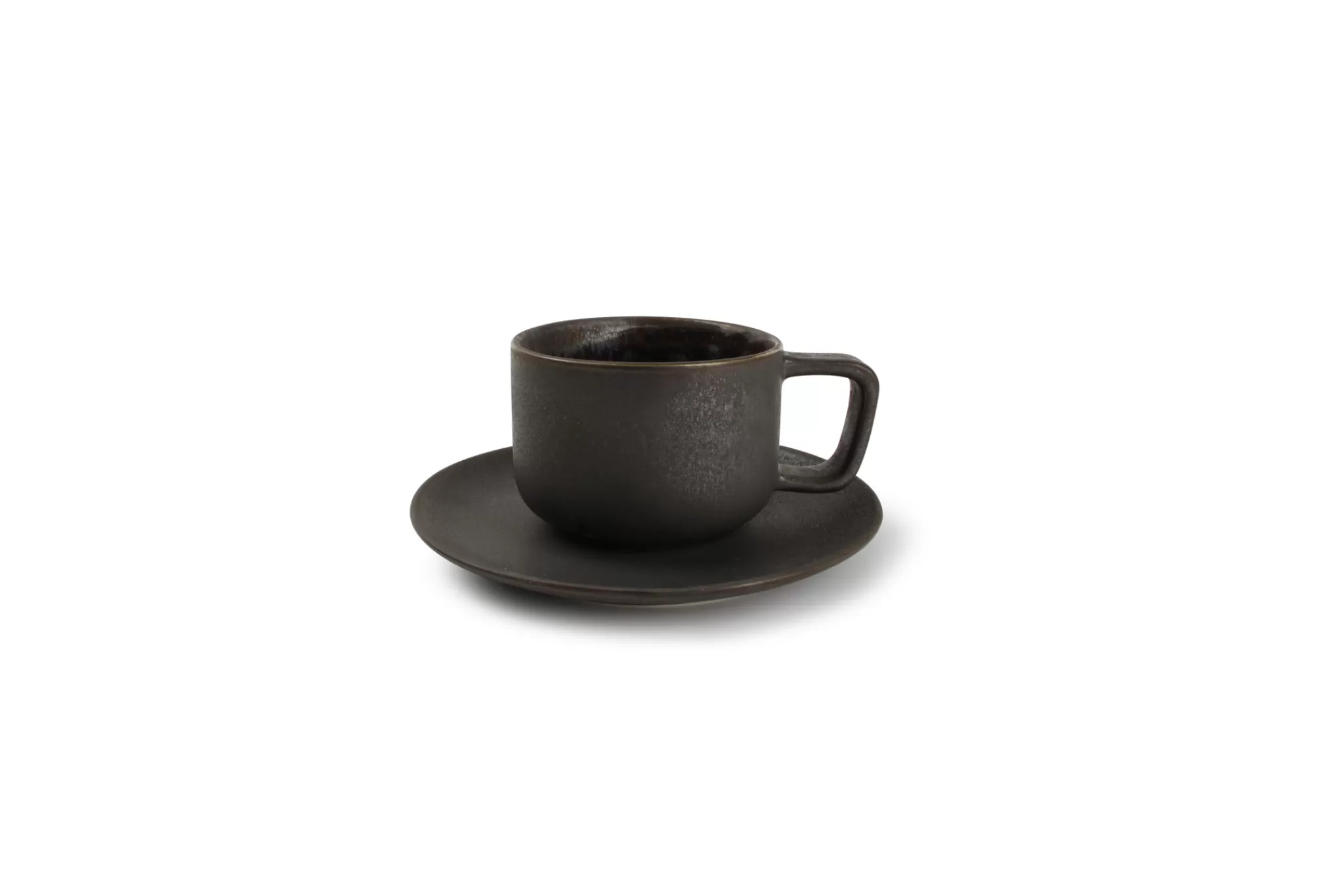 S&P Coffee Tea*Anvil Cup And Saucer 240 Ml Rusty 803504 (Set / 2)