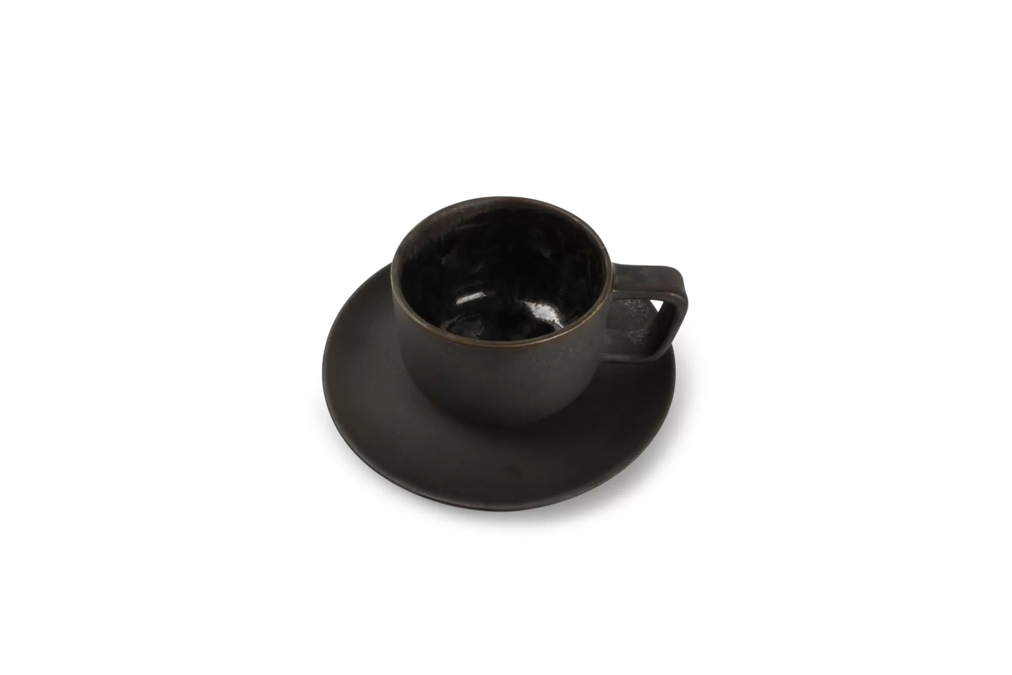 S&P Coffee Tea*Anvil Cup And Saucer 240 Ml Rusty 803504 (Set / 2)