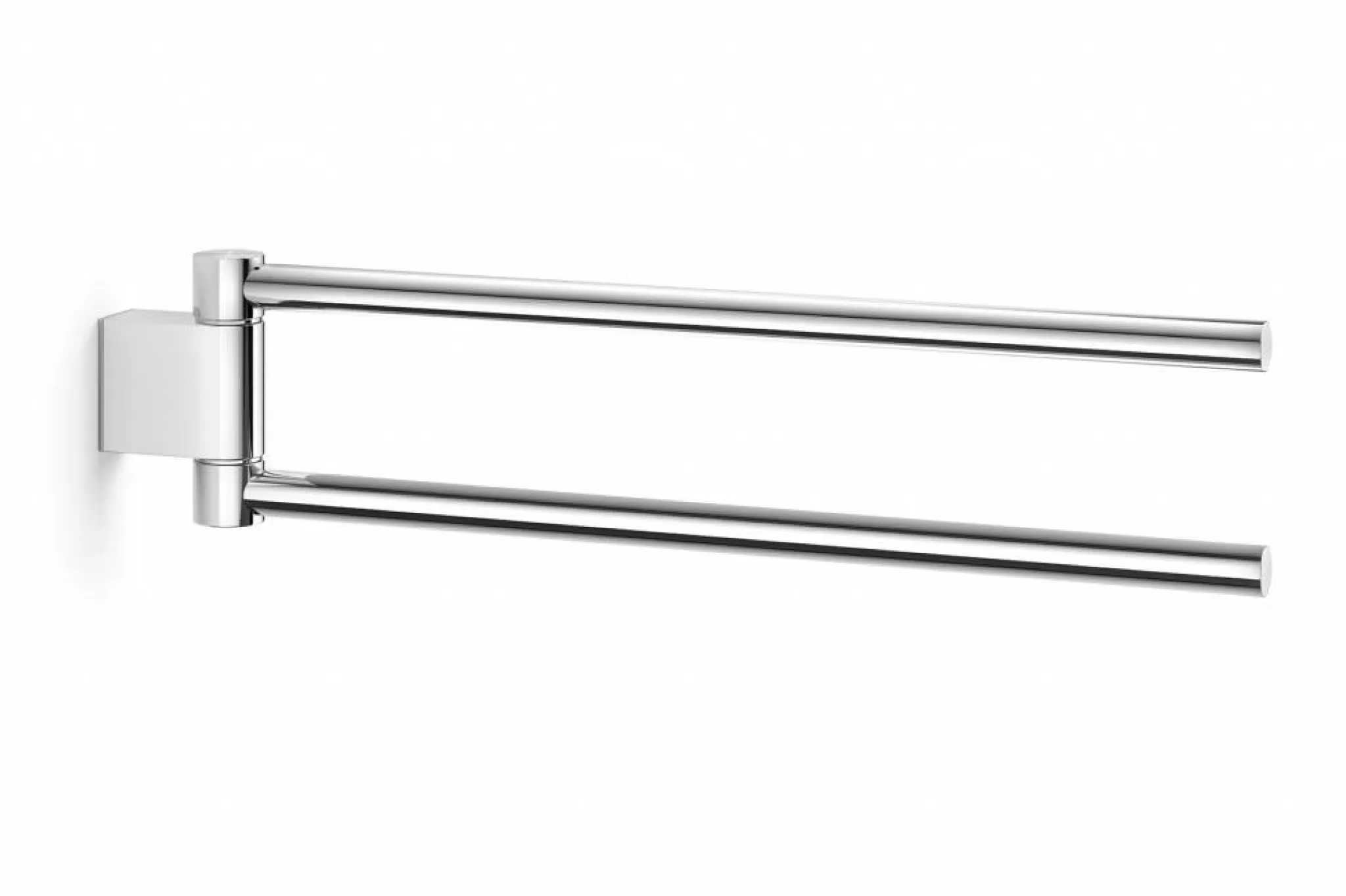 Zack Towel Rail*Atore Double Towel Rail Swiveling 40462 (Gloss Stainless Steel)