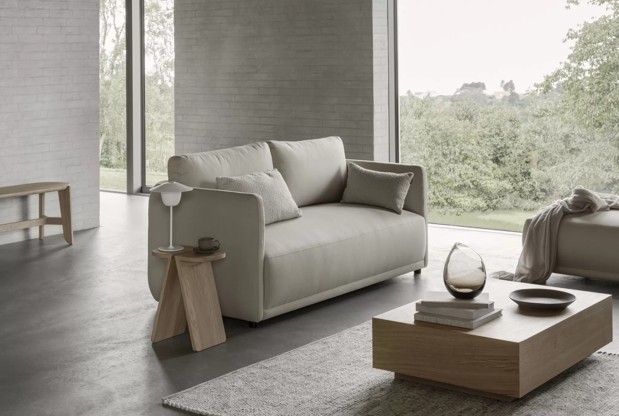 Blomus Small Furniture*Avio Stool / Side Table Color Oak (66691)