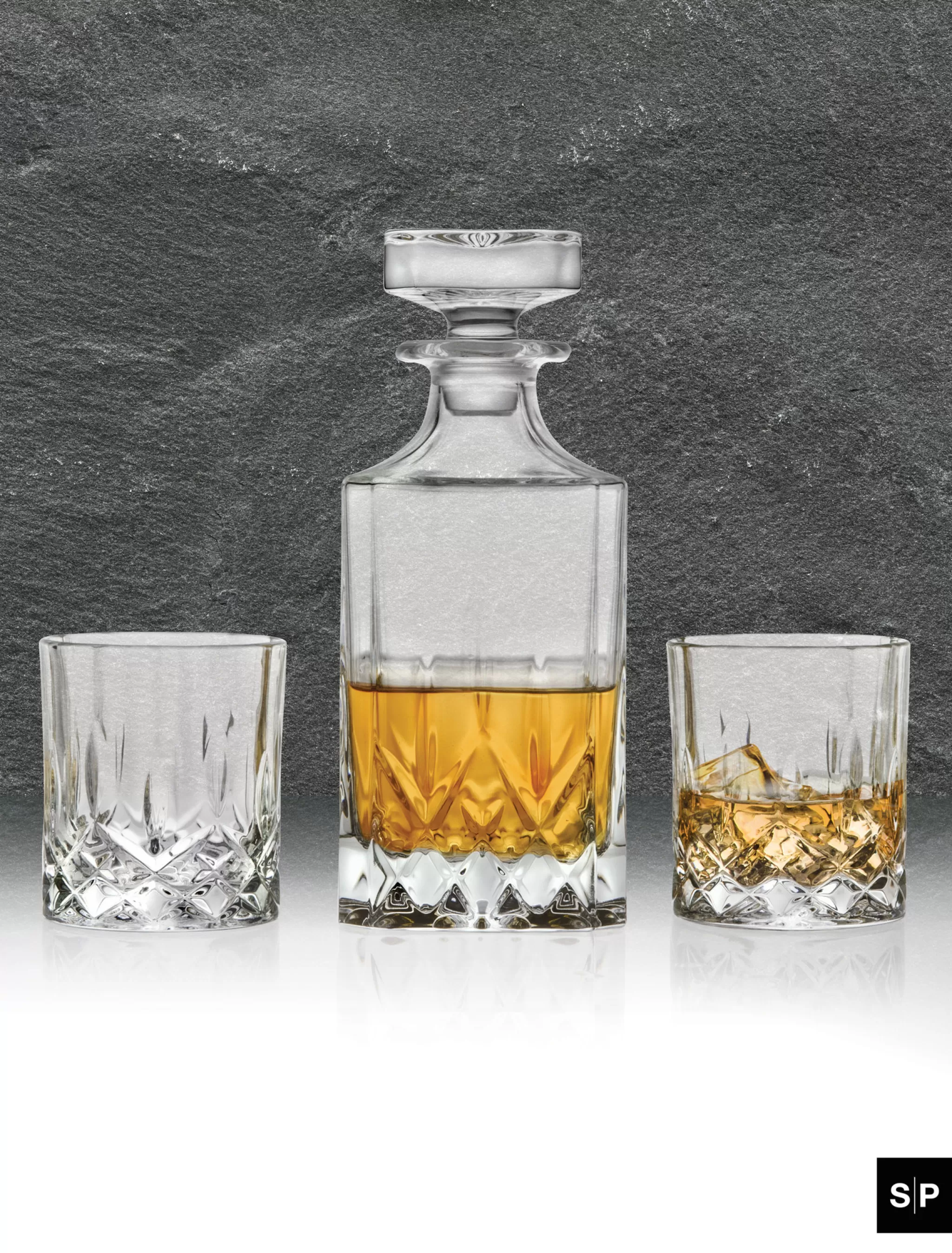 S&P Decanter / Cooler*Bar Whiskey Set (3-Piece) 852900
