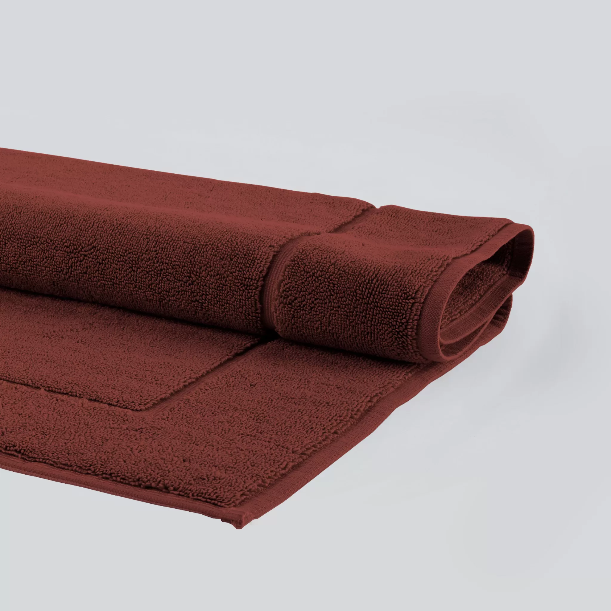 Aquanova Cotton*Bath Mat London Color Mahogany-483 (Lonbm-483)