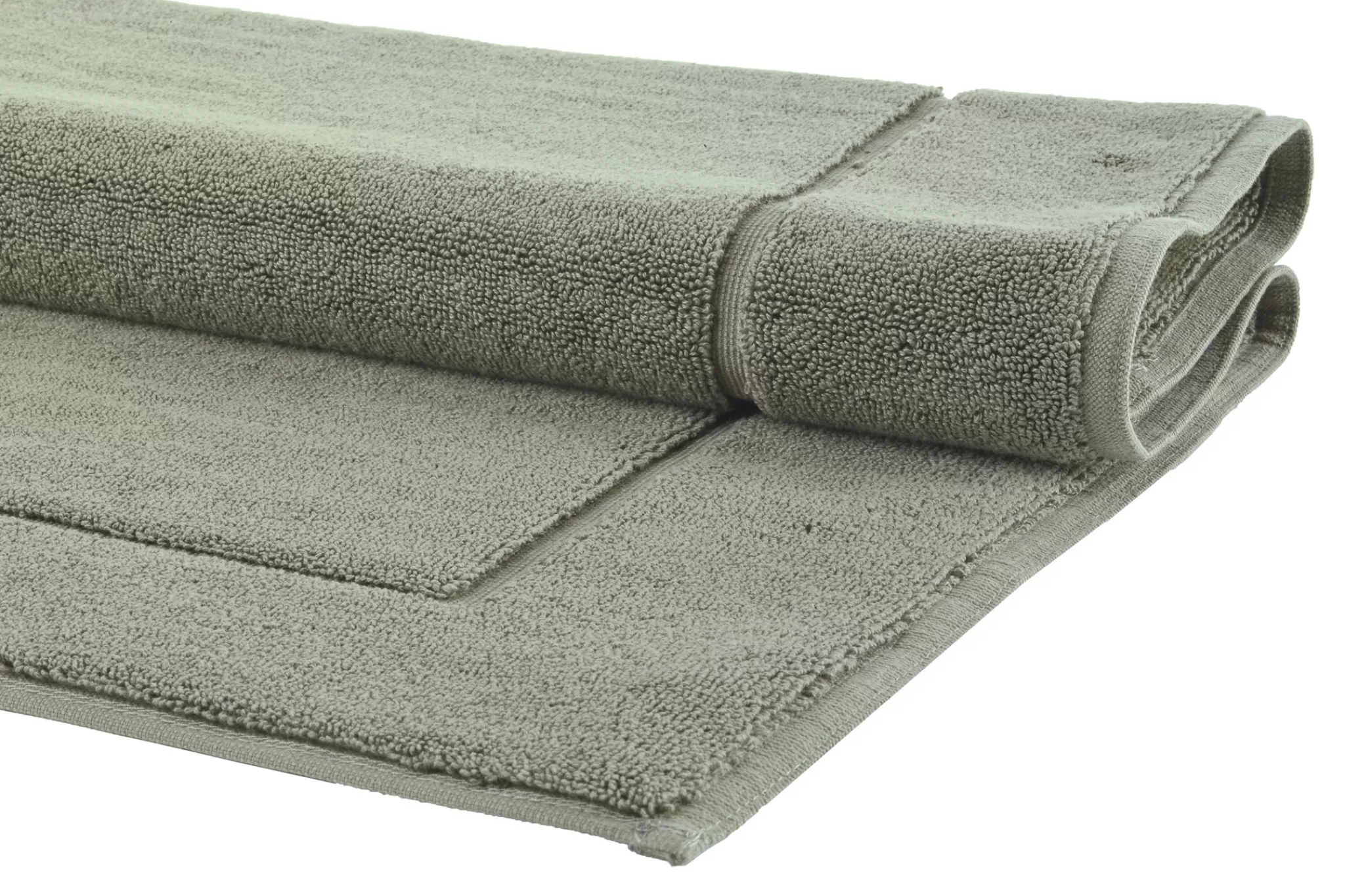 Aquanova Cotton*Bath Mat London Thyme-293, Light Green (Lonbm-293) 100% Egyptian Cotton