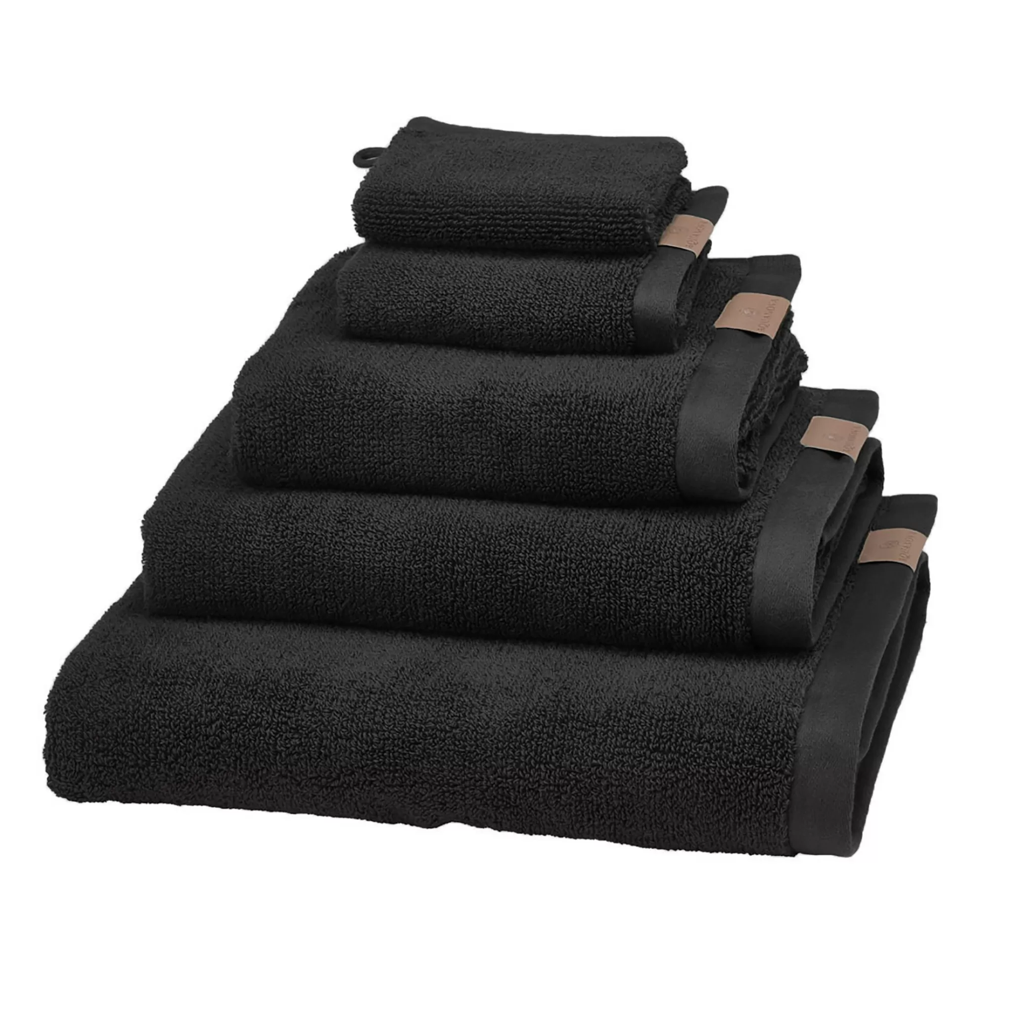 Aquanova Oslo*Bath Textiles Oslo Color Black, Black (Osltw-09)
