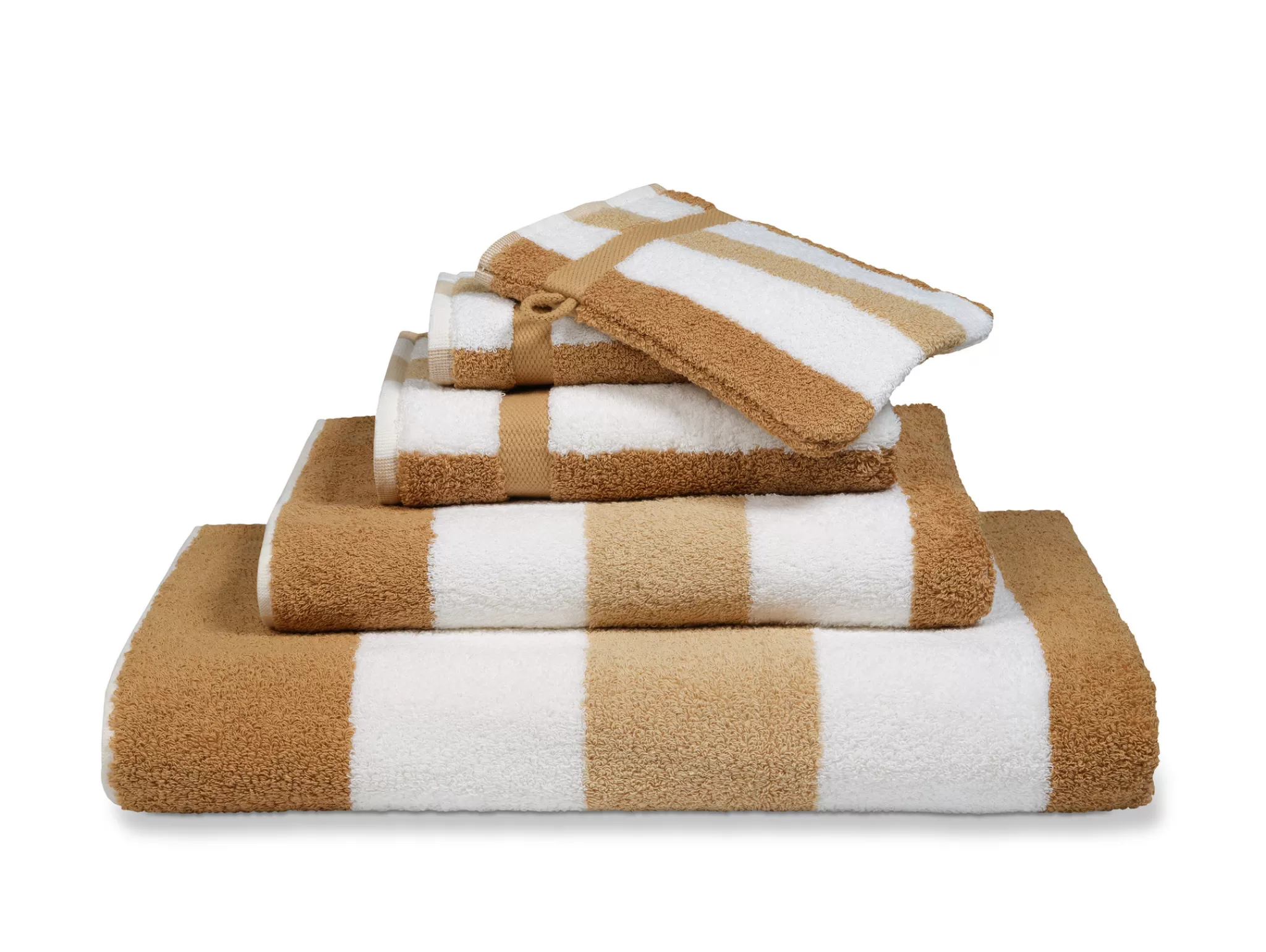 Vandyck Ranger*Bath Textiles Vancouver Color Sandy Gold (Co027) Wide Stripes