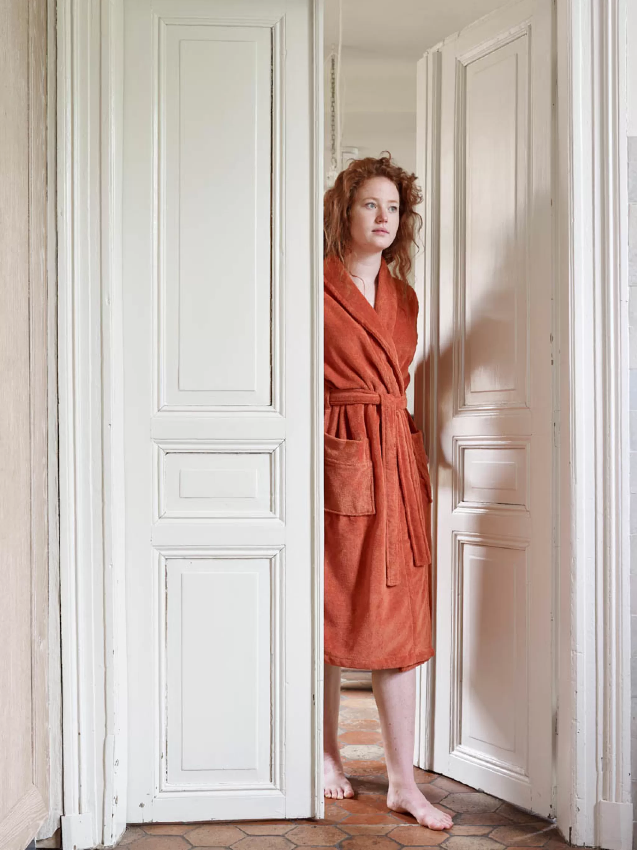 Aquanova Gentlemen*Bathrobe Einar Color Brandy, Cognac (Einbg-203)