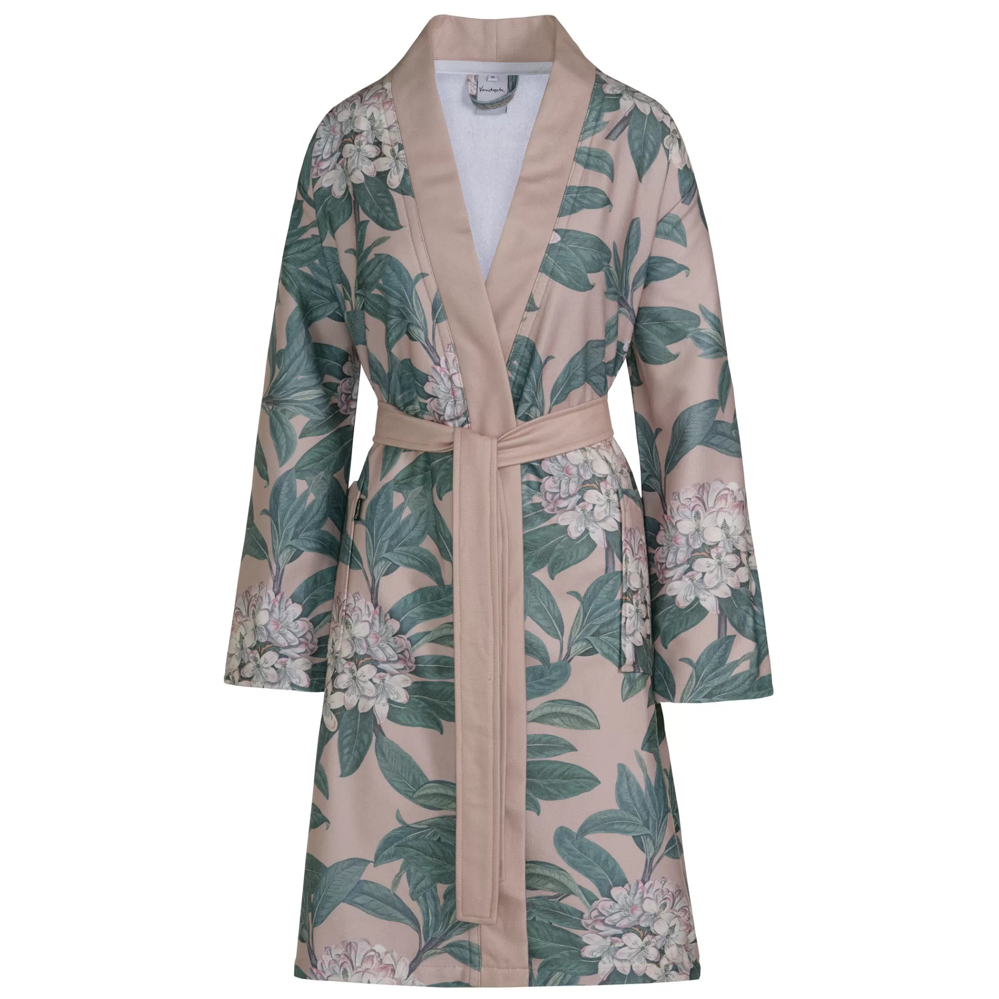 Vandyck Short Bathrobe*Bathrobe Ella Color Praline-163 (Bage22101)