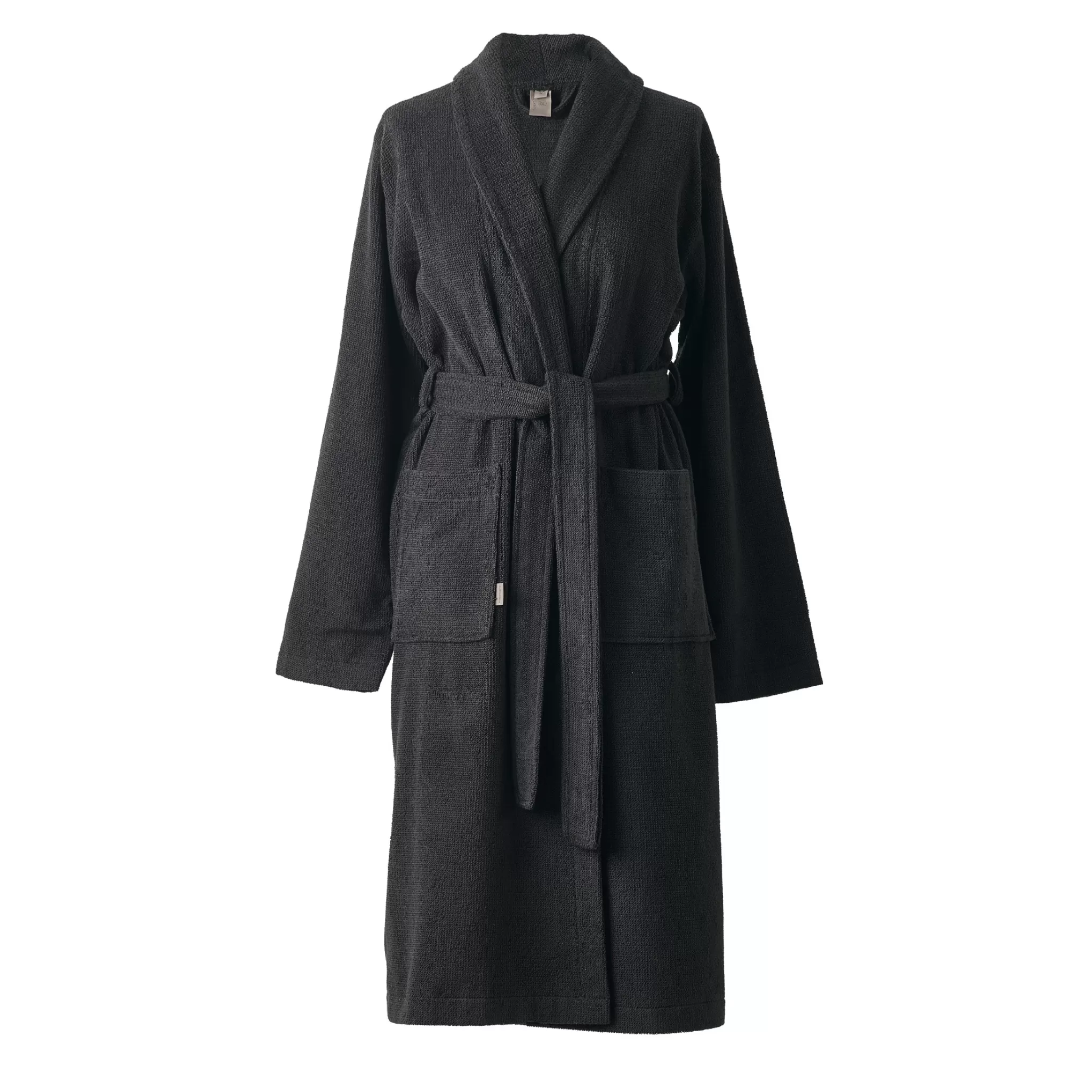 Aquanova Gentlemen*Bathrobe Oslo Color Caviar, Dark Gray (Oslbg-633)