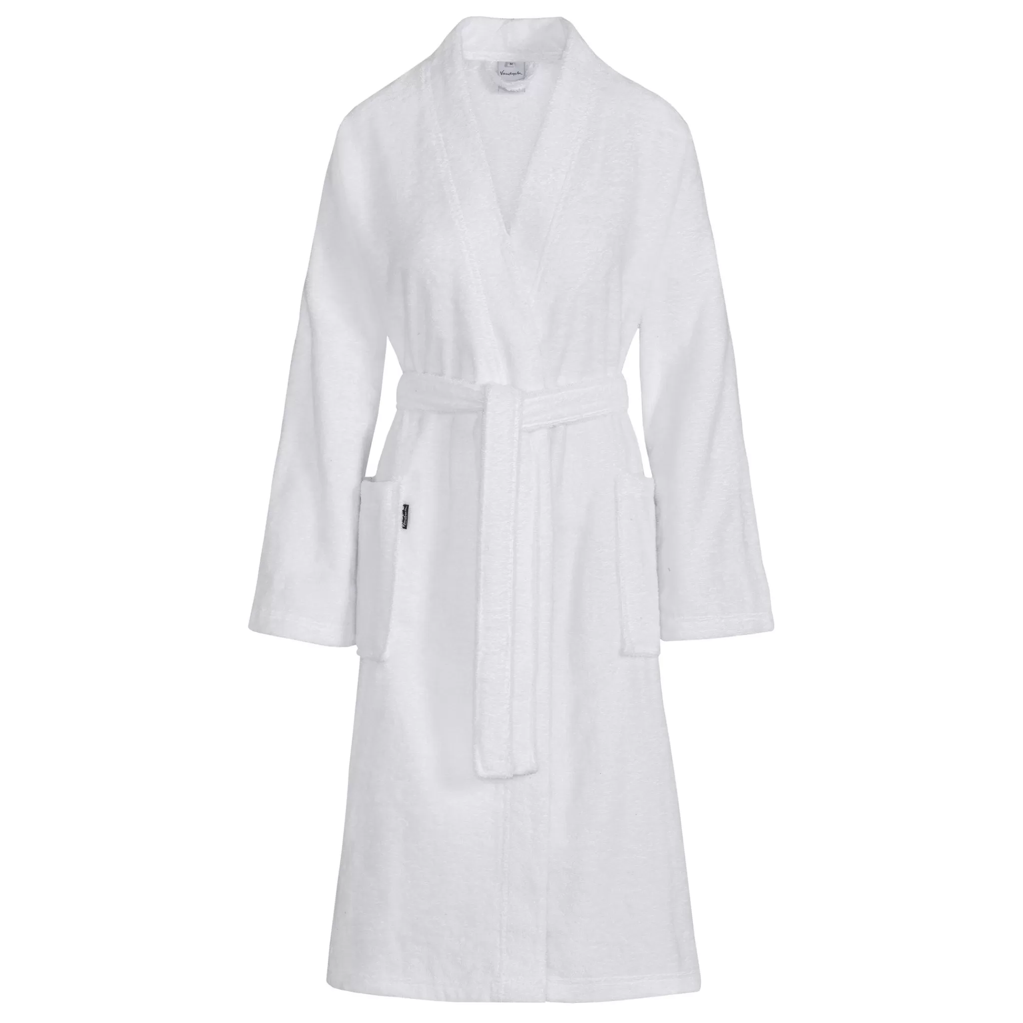 Vandyck Gentlemen*Bathrobe Toledo Color White (Bage22105)
