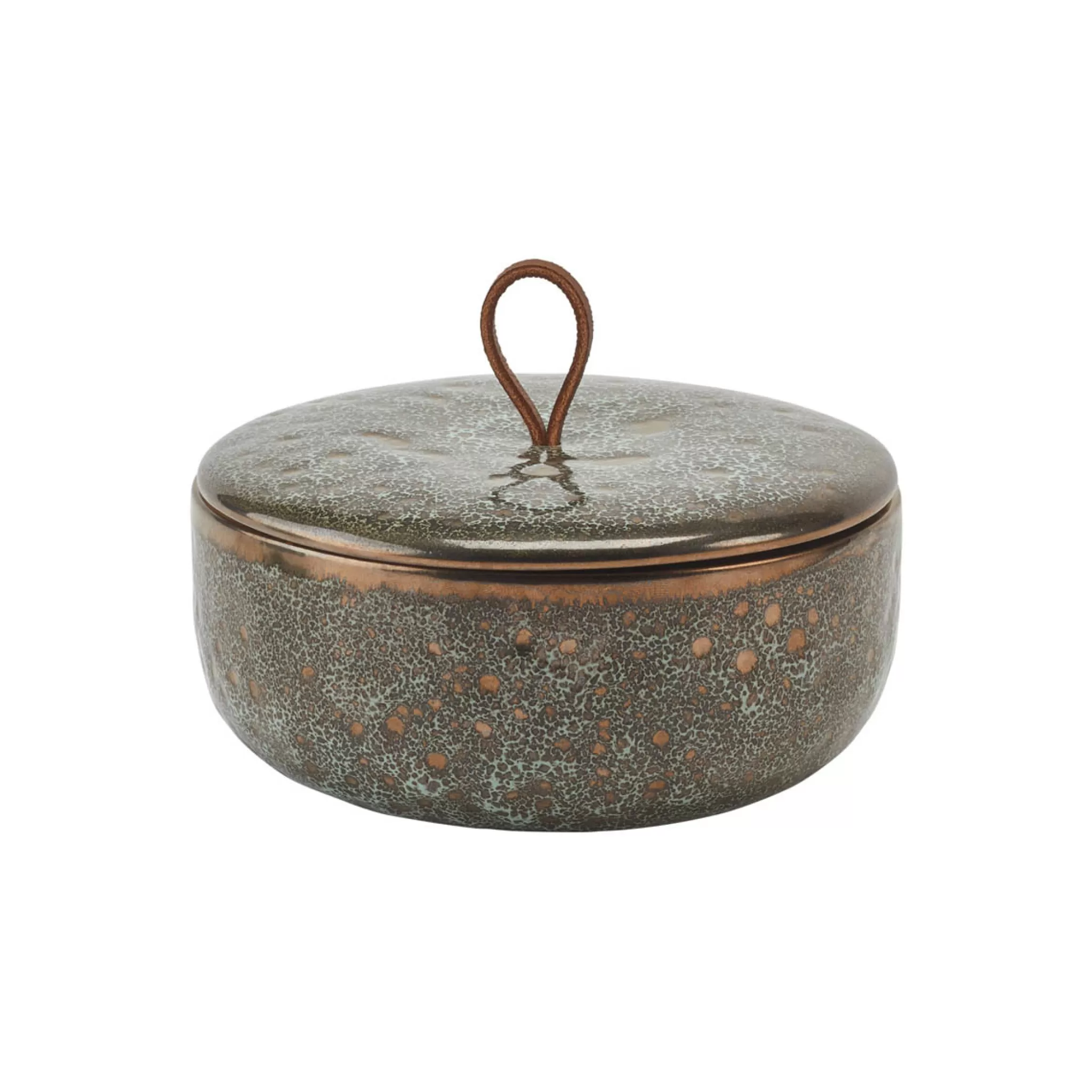 Aquanova Beauty Box*Bowl / Dish With Lid Ugo Vintage Bronze-854 (Ugoshm-854)
