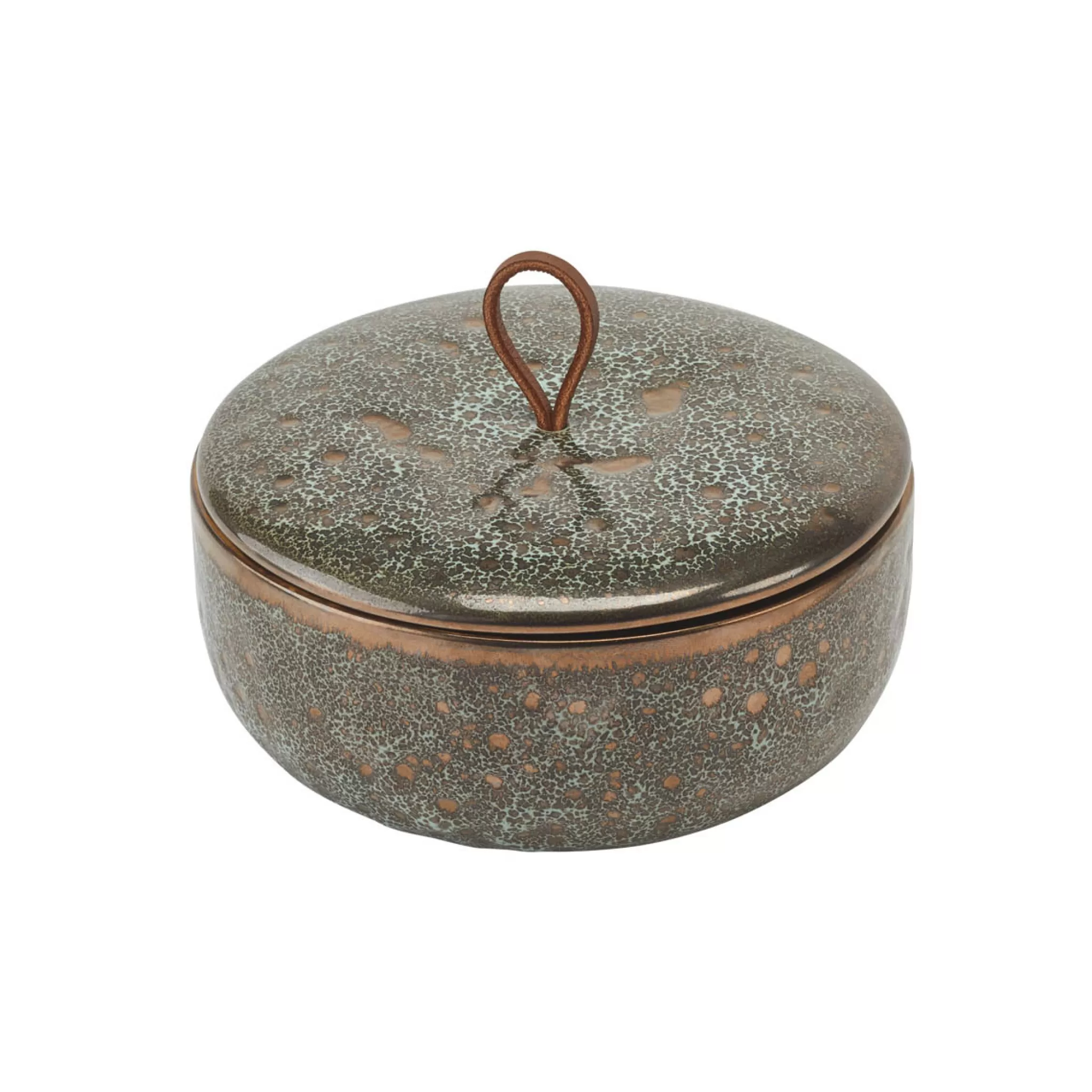 Aquanova Beauty Box*Bowl / Dish With Lid Ugo Vintage Bronze-854 (Ugoshm-854)