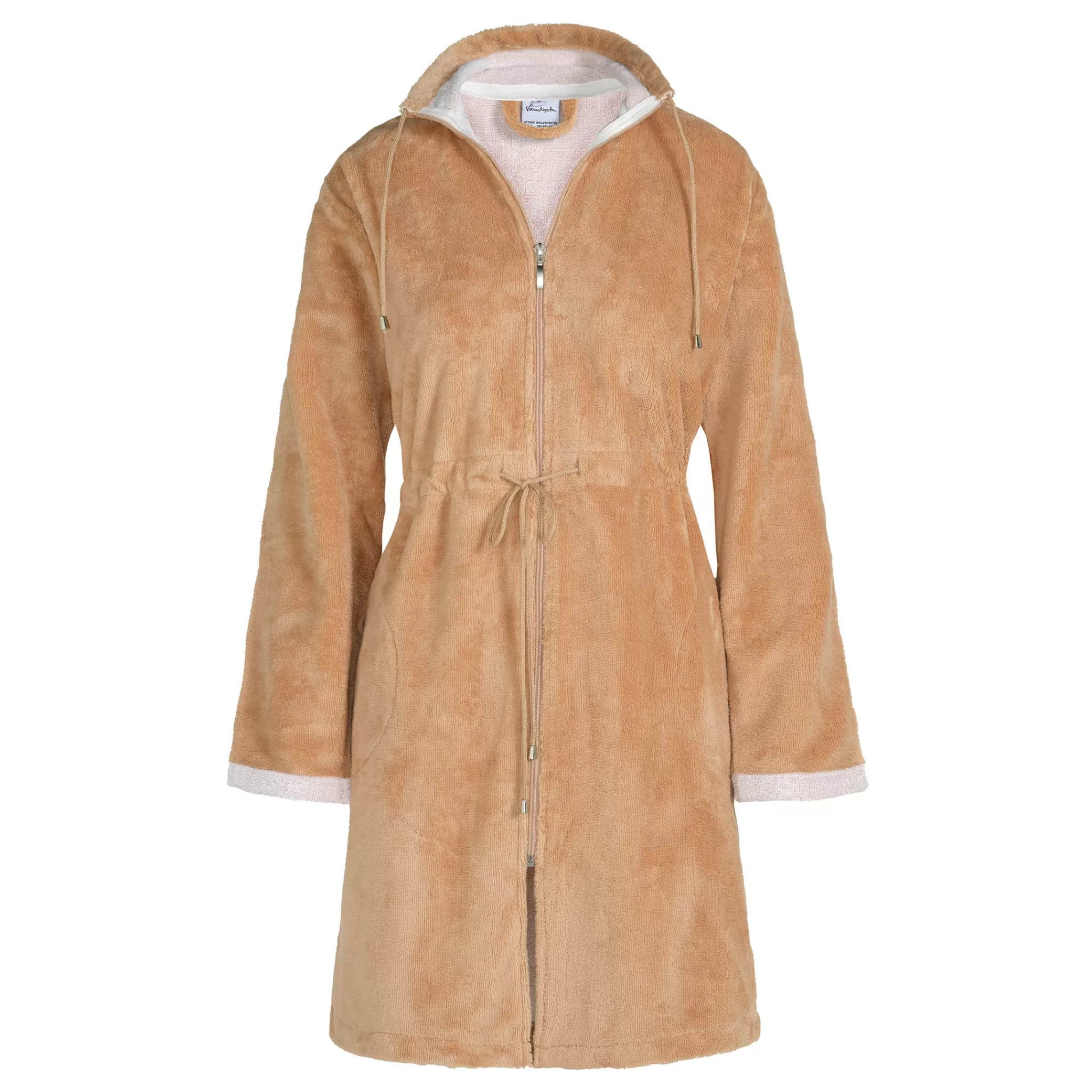 Vandyck Ladies*Chicago Bathrobe Color Praline (Bage14202)