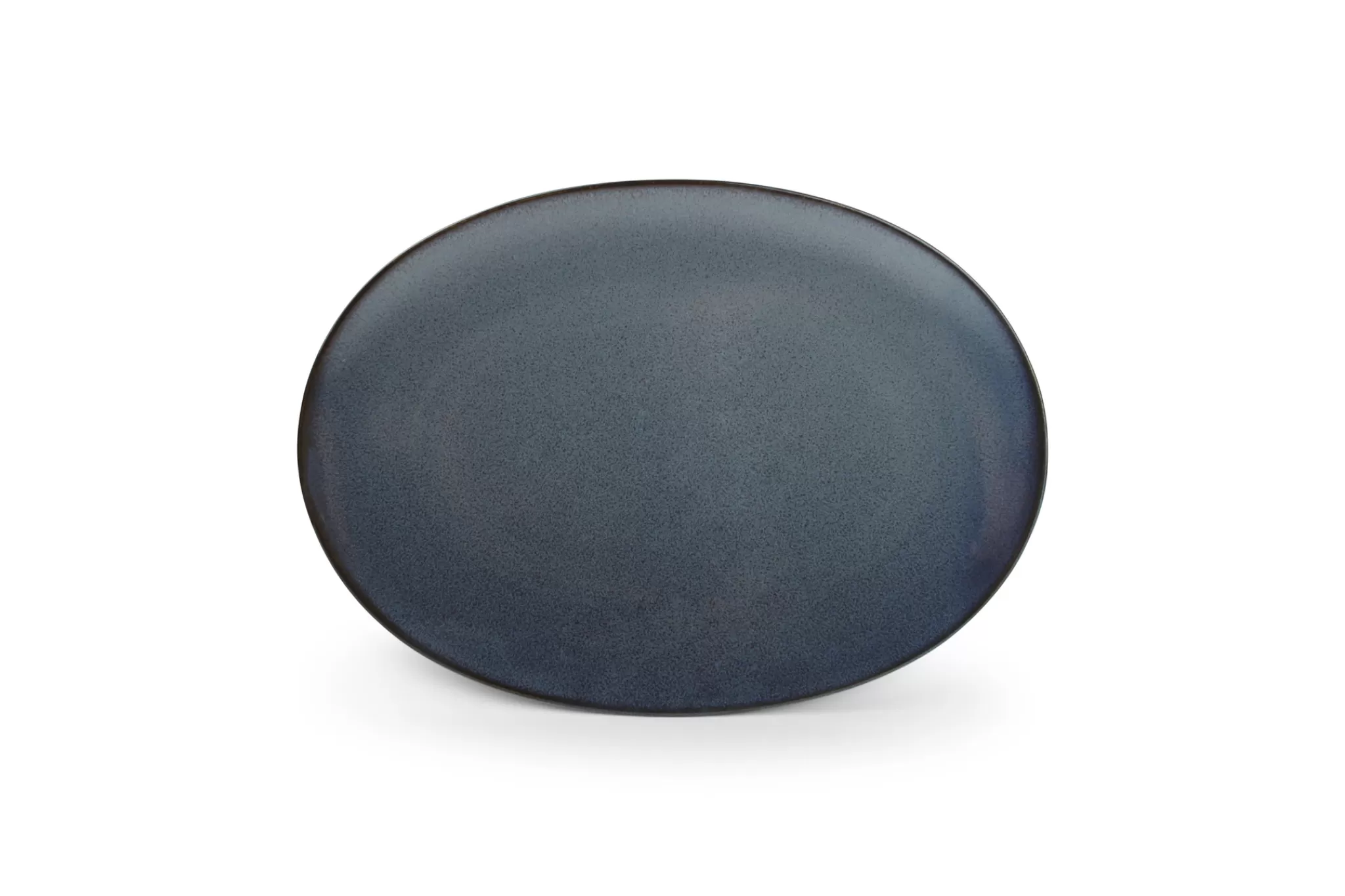 Store Cirro Flat Plate Oval 30 Cm - Dark Blue (740975) Circo