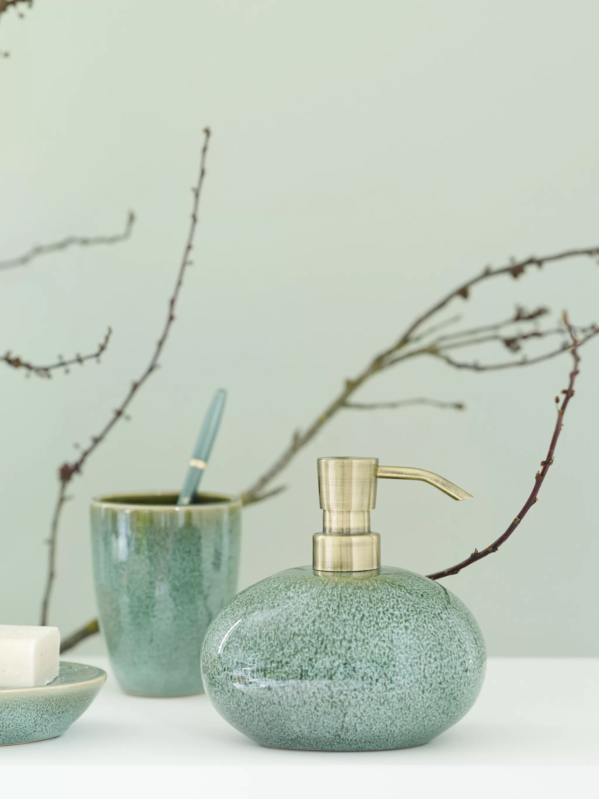 Aquanova Cup*Cup / Toothbrush Holder Ugo Color Forest-269, Green (Ugotum-269)