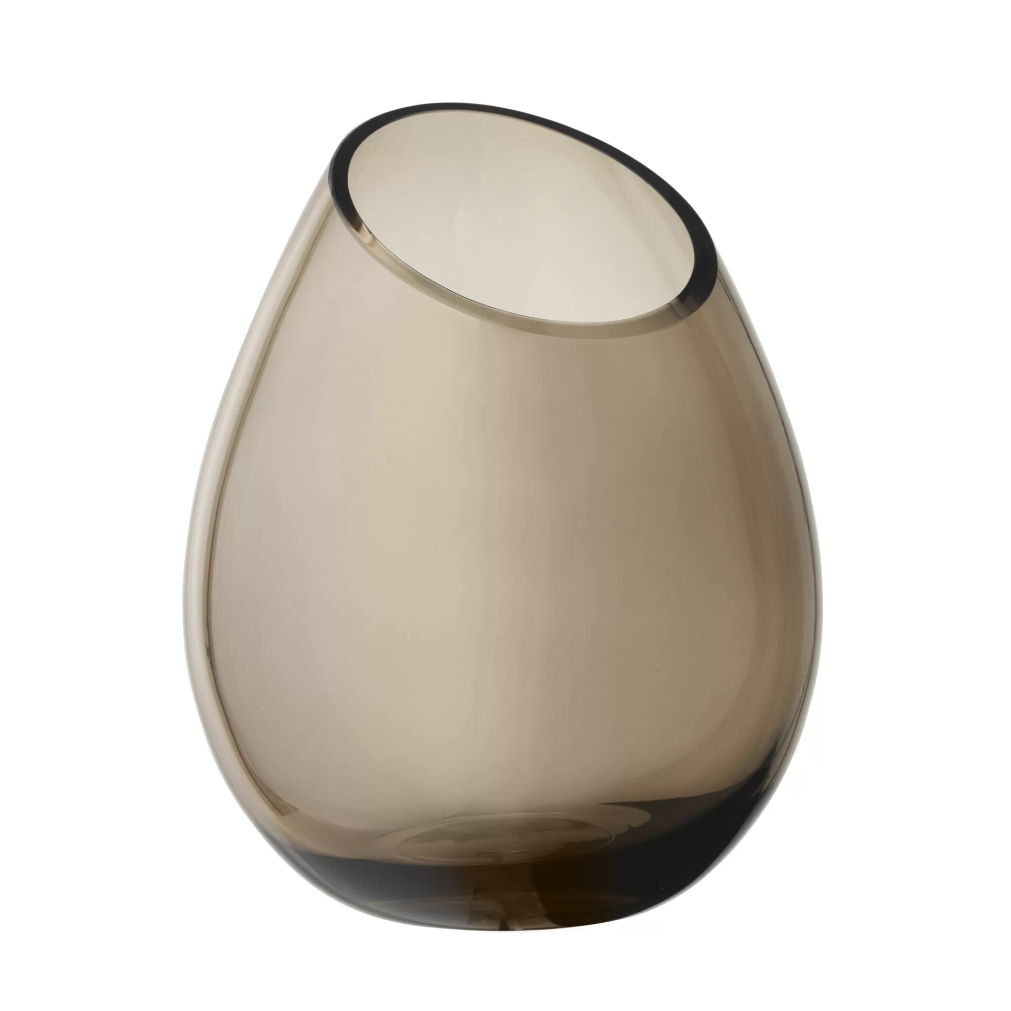 Blomus Vases*Drop Vase - Color Coffee O19 Cm (65966)