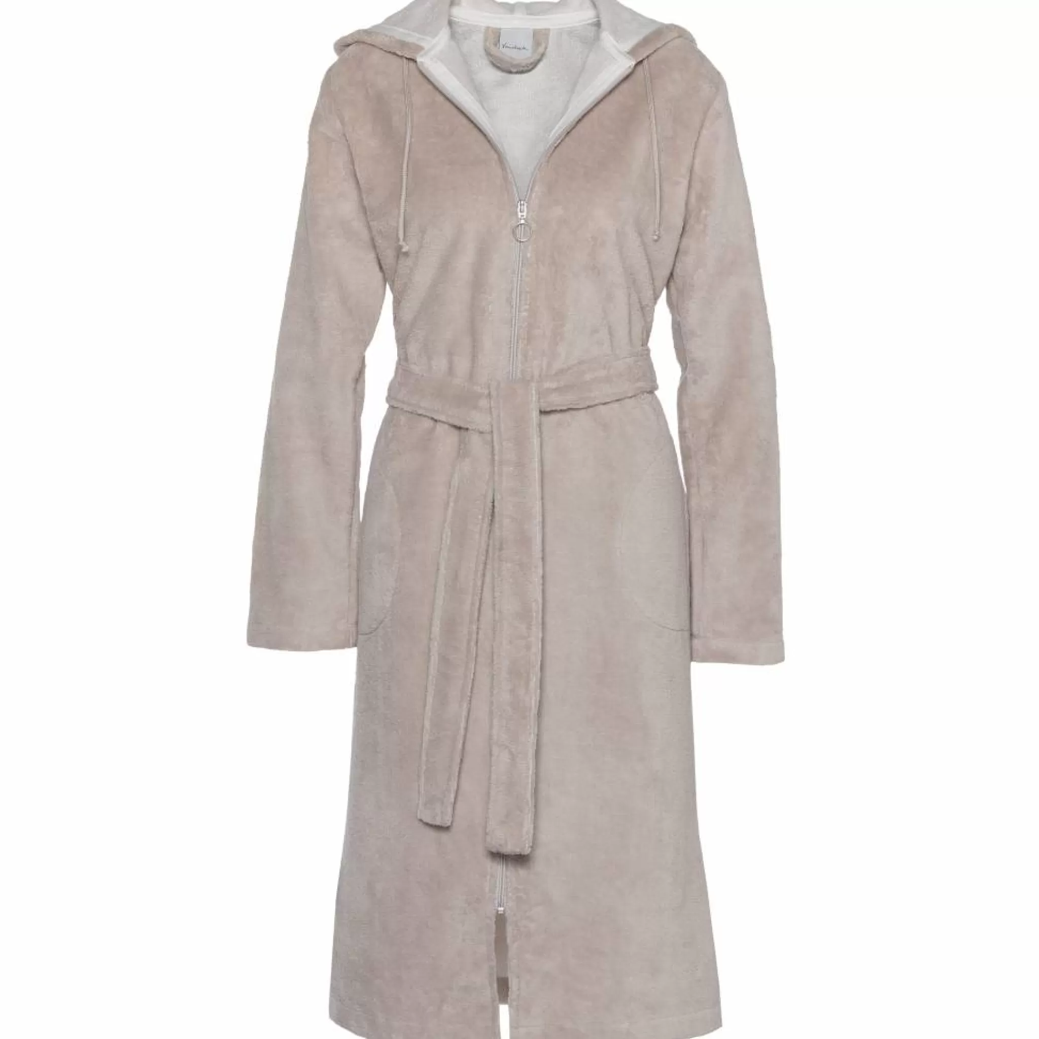 Vandyck Short Bathrobe*Duchess Bathrobe Color Sand (Bage17203)