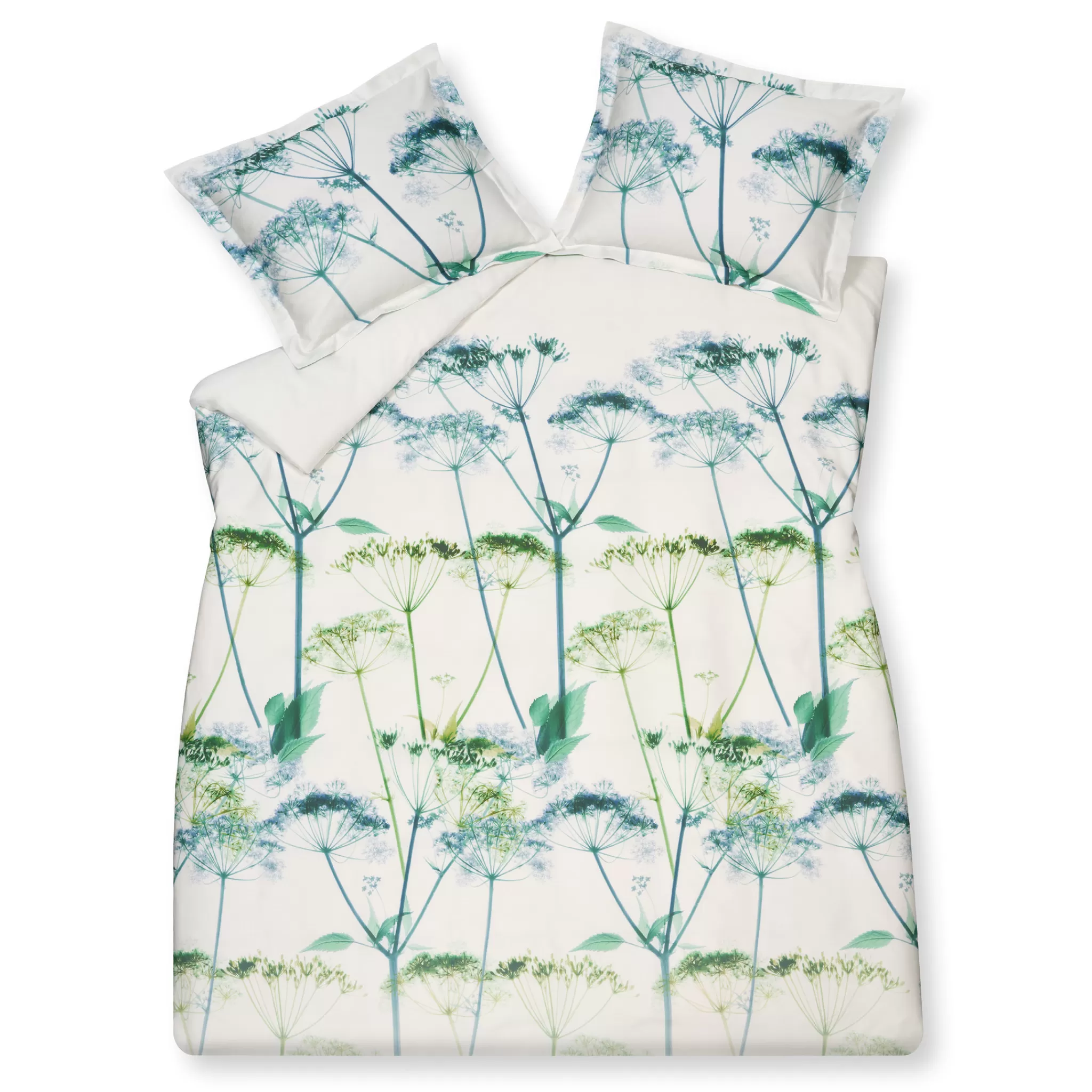 Best Duvet Cover Elderflower Multicolor 200X220 Cm (Satin) Sasa21102 2 Persons