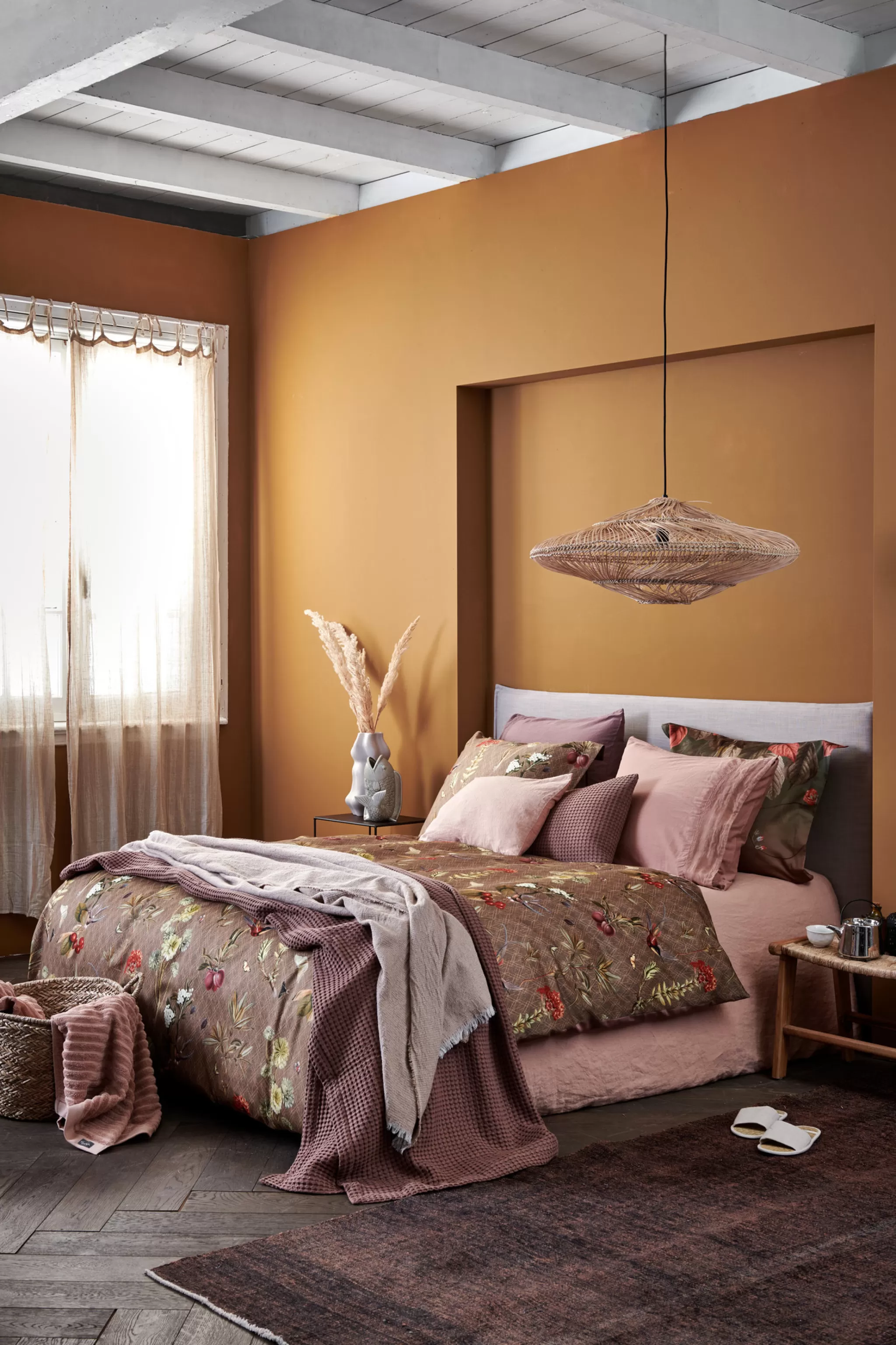 Discount Duvet Cover Pure 07 Brownie 200X220 Cm (Linen / Satin Cotton) Prsa17207 2 Persons