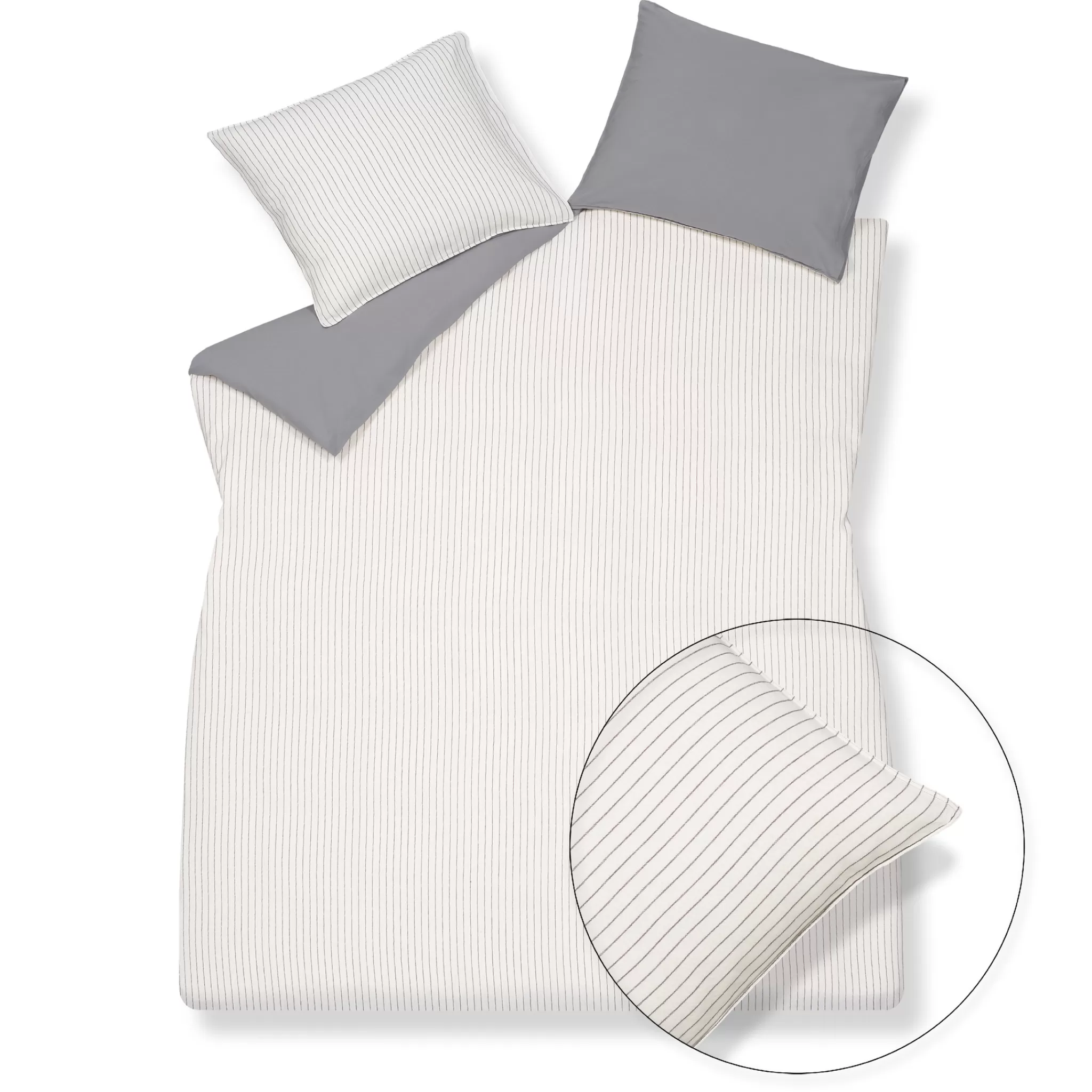 Best Duvet Cover Pure 28 Gray 140X220 Cm (Linen / Cotton) Prsa19128 1 Person
