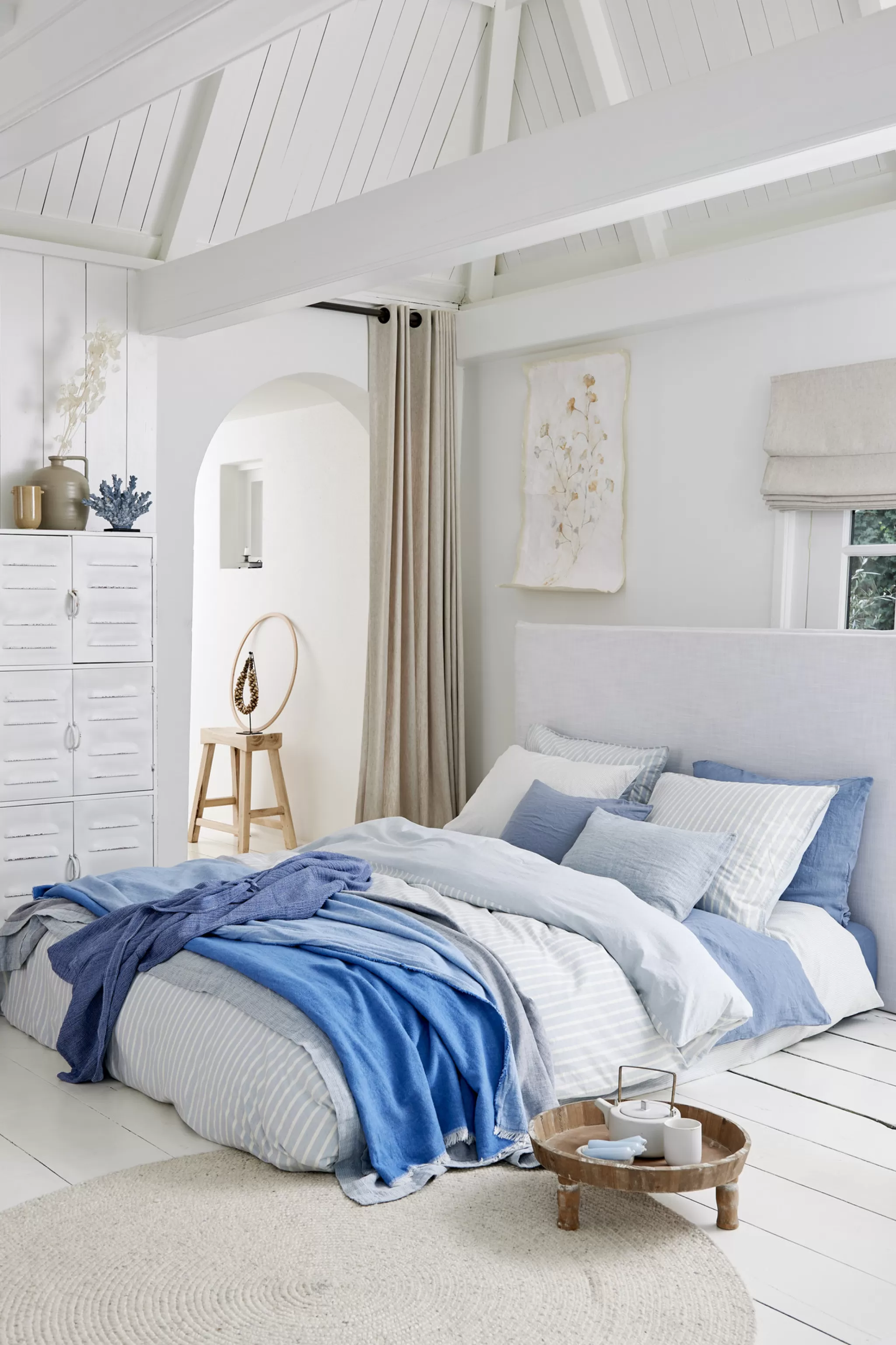 Online Duvet Cover Pure 43 Blue 200X220 Cm (Cotton) Prsa20143 2 Persons
