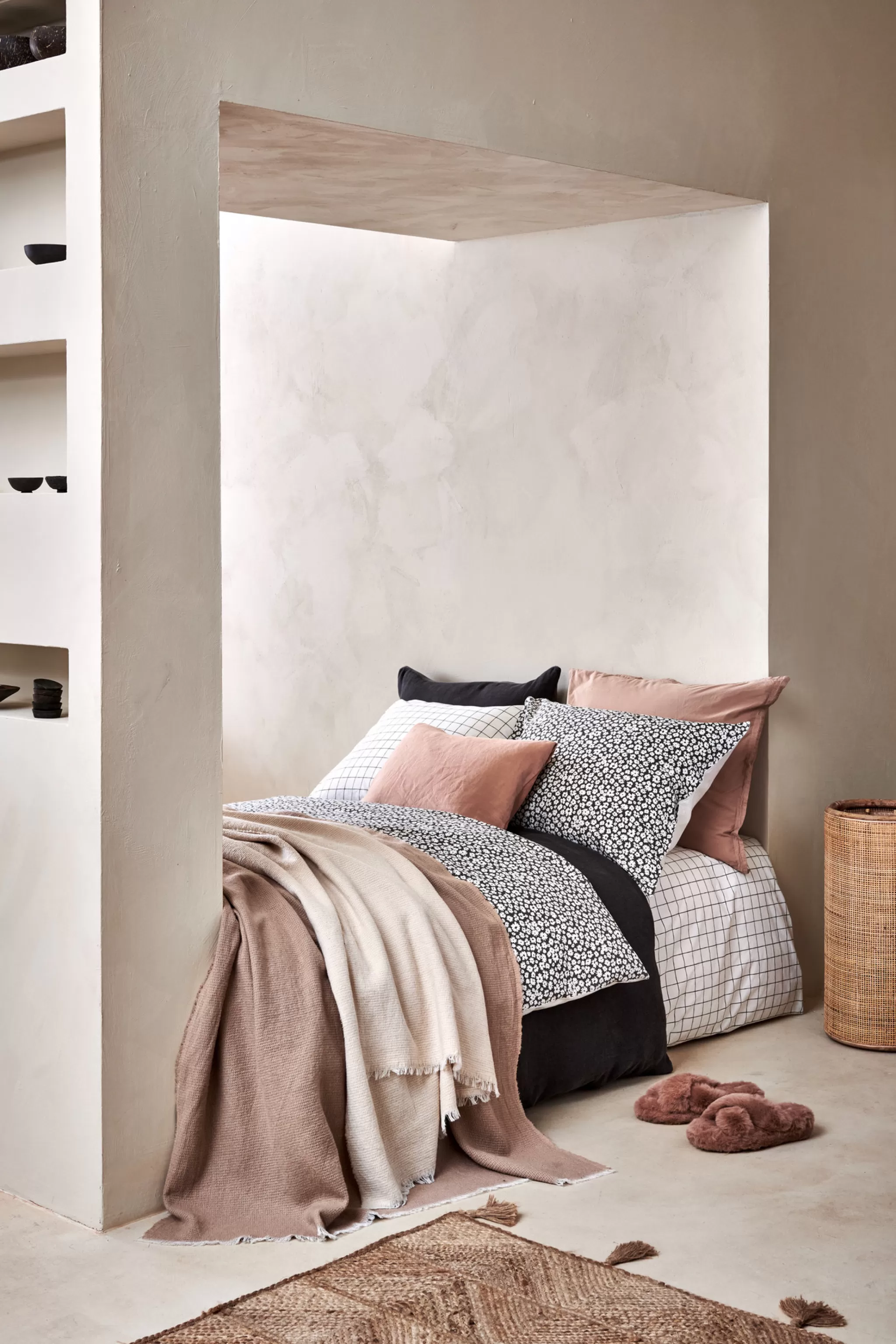 Hot Duvet Cover Pure 53 Anthracite 140X220 Cm (Percale Cotton) Prsa21153 1 Person