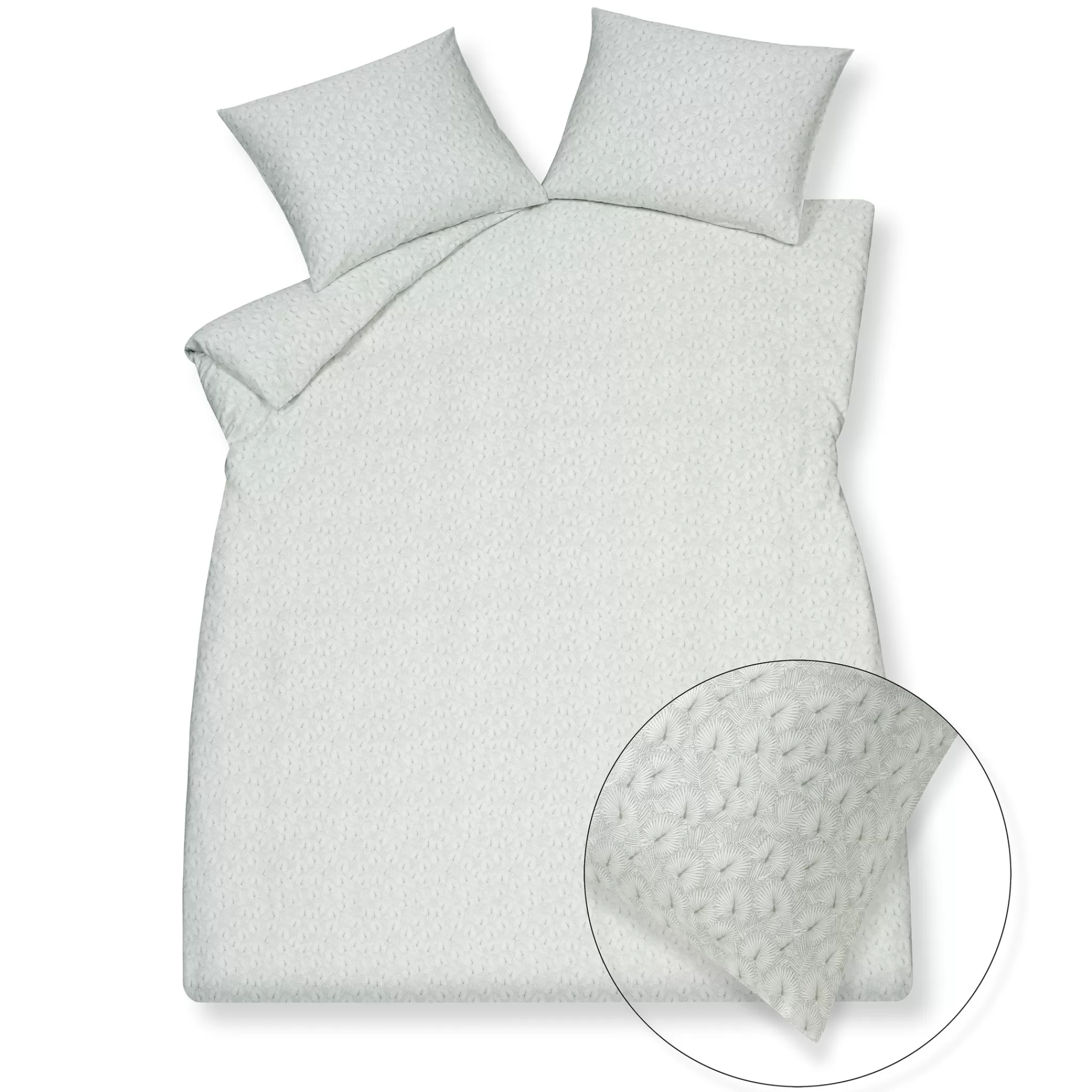 Hot Duvet Cover Pure 58 Smoke Green 200X220 Cm (Satin Cotton) Prsa21258 2 Persons