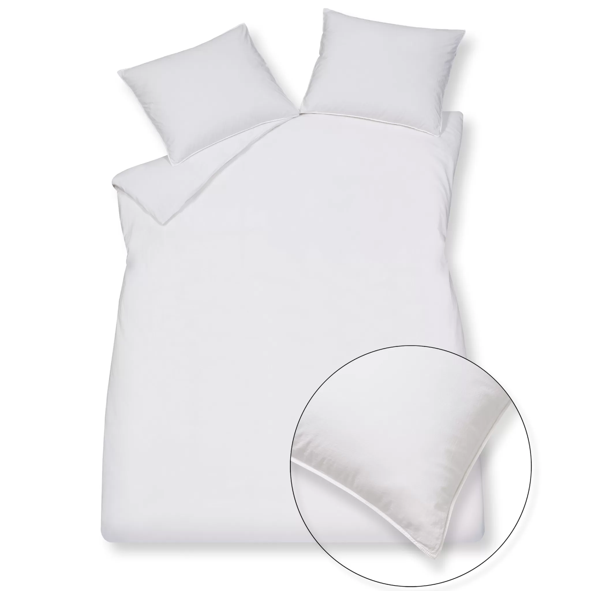 Best Sale Duvet Cover Pure 63 White 140X220 Cm (Cotton Percale) Prsa22163 1 Person