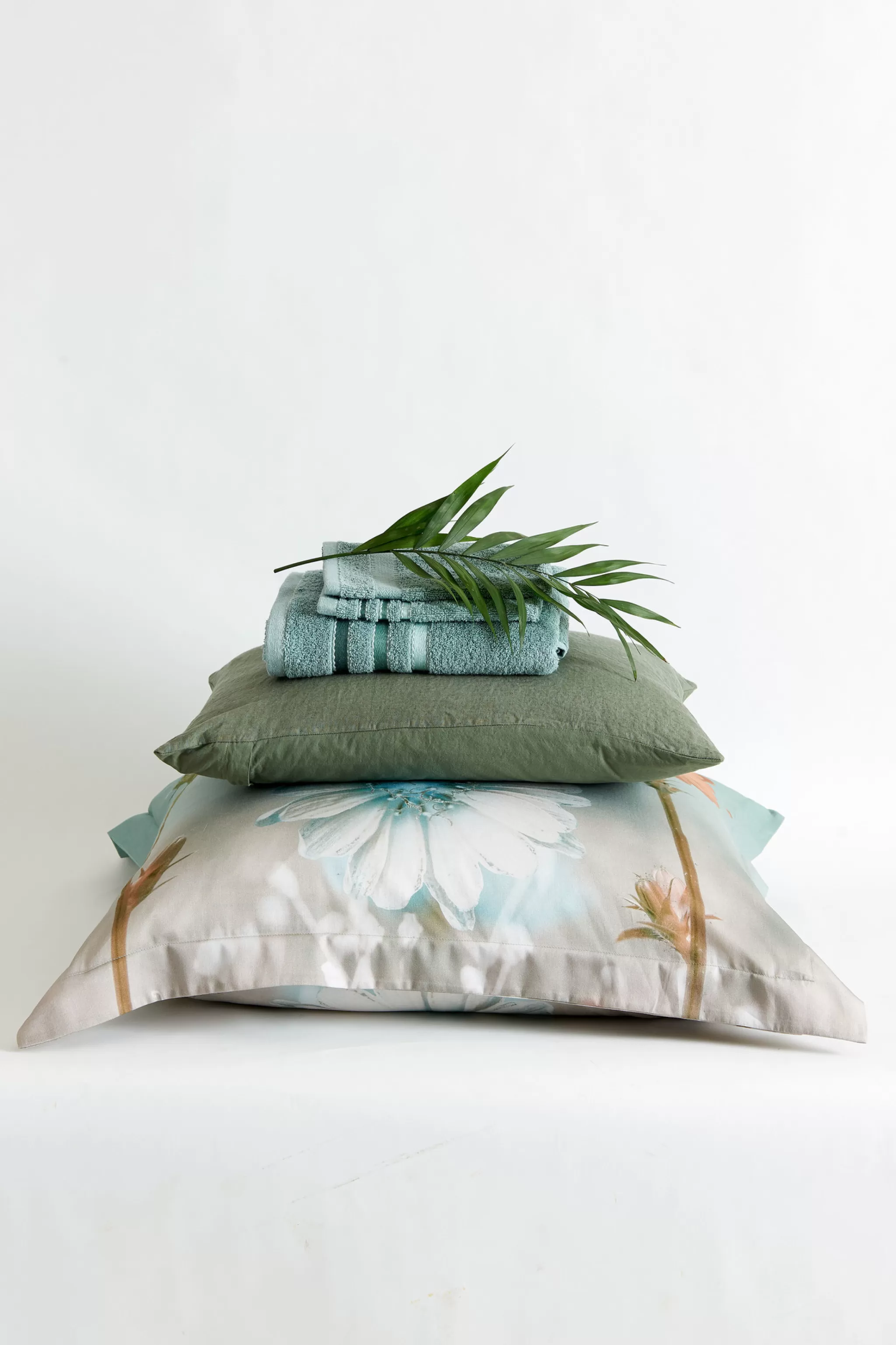 Cheap Duvet Cover Purity 79 Olive 200X220 Cm (Linen / Cotton) Puco16179 2 Persons