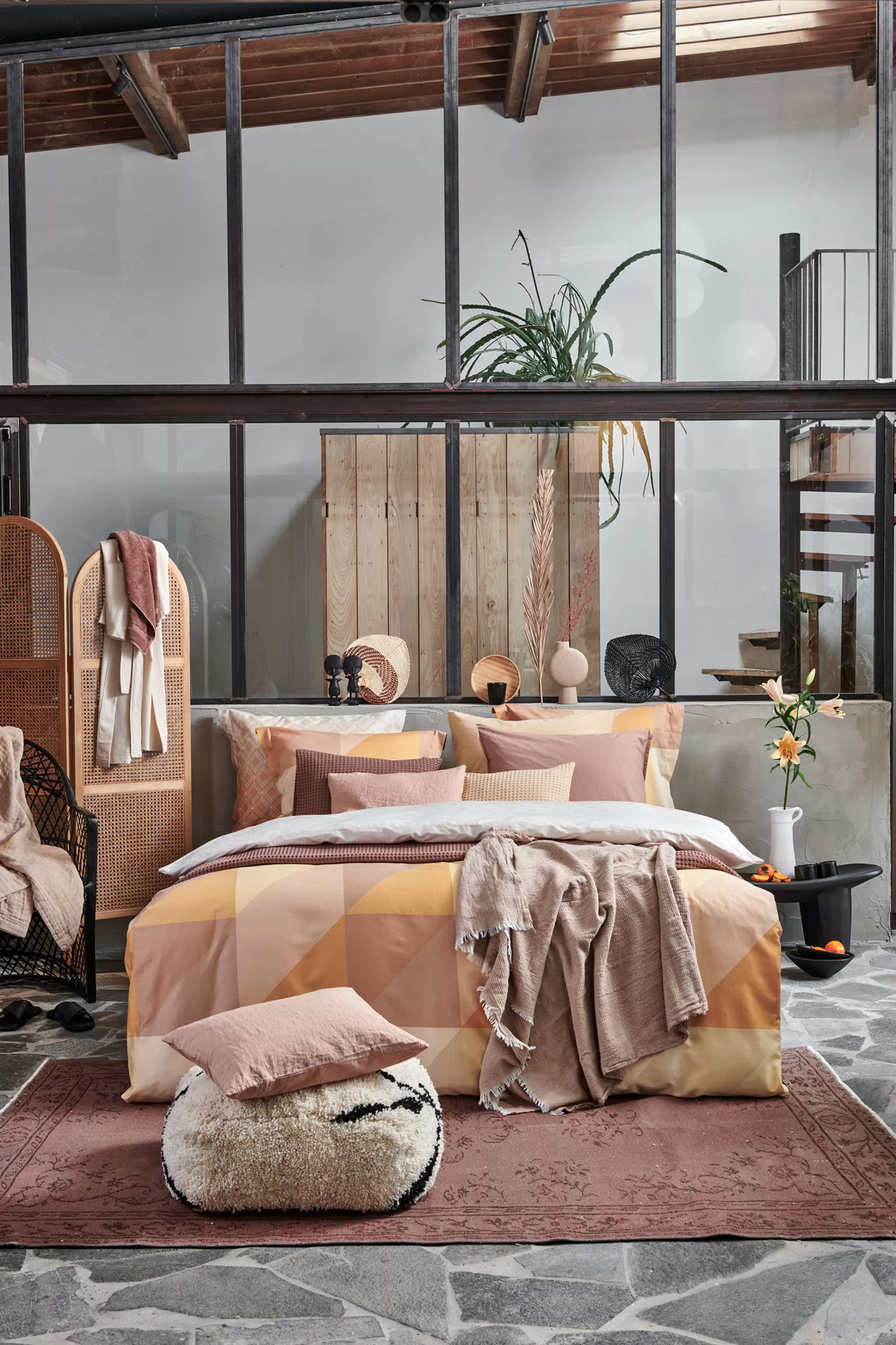 Flash Sale Duvet Cover Purity 79 Praline 240X220 Cm (Linen / Cotton) Puco16179 Twin Beds