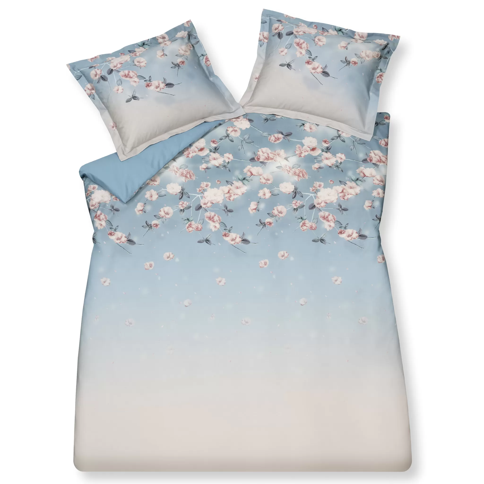 Best Sale Duvet Cover Soft Rose Blue Sky 240X220 Cm (Satin) Sasa22103 Twin Beds