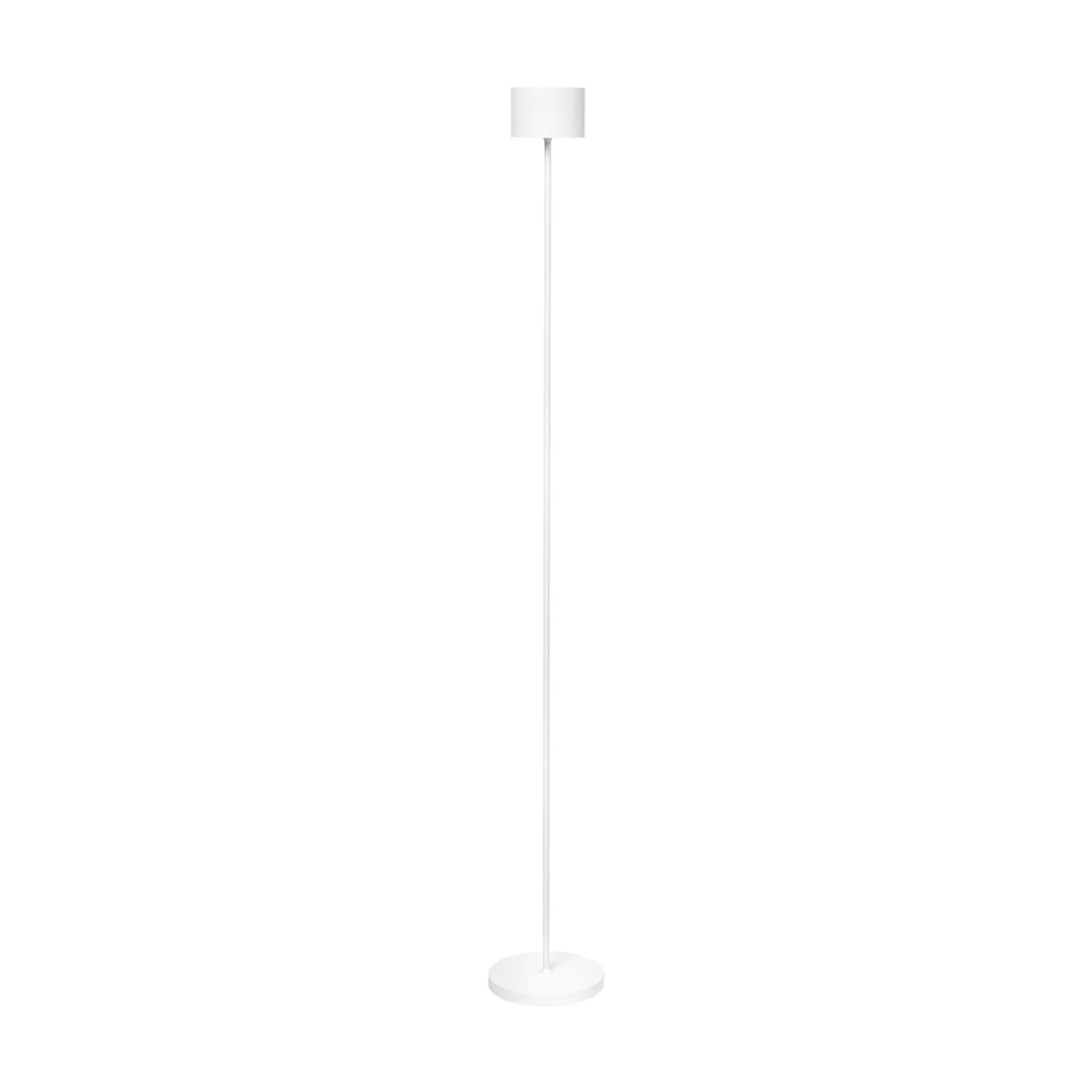 Online Farol Mobile Led Floor Lamp White (66127) Height 115 Cm Patio Lighting