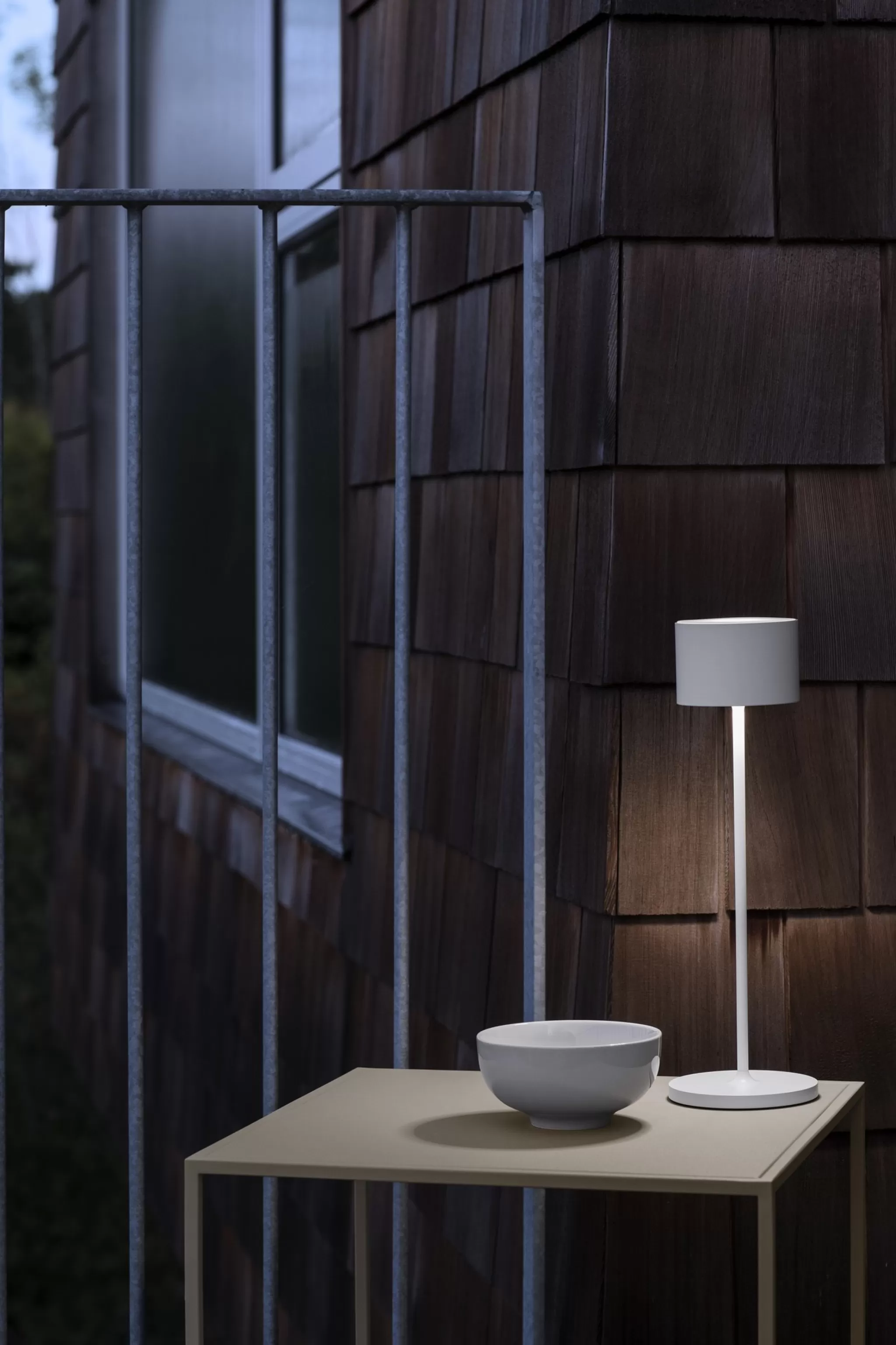 Cheap Farol Mobile Led Table Lamp White (66124) Height 35.5 Cm Patio Lighting