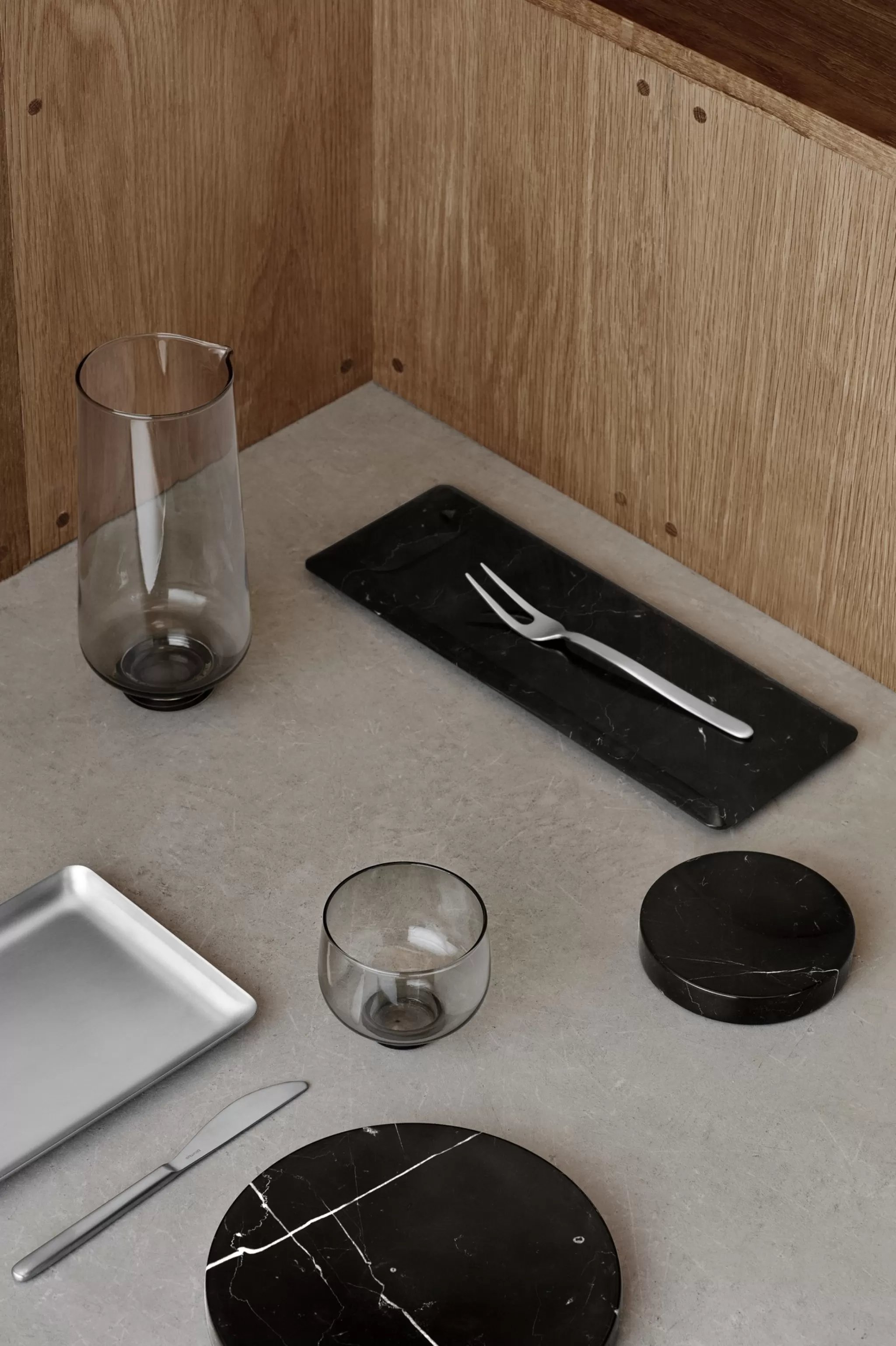 Blomus Water Carafe*Flow Water Carafe Color Coffee (64303)