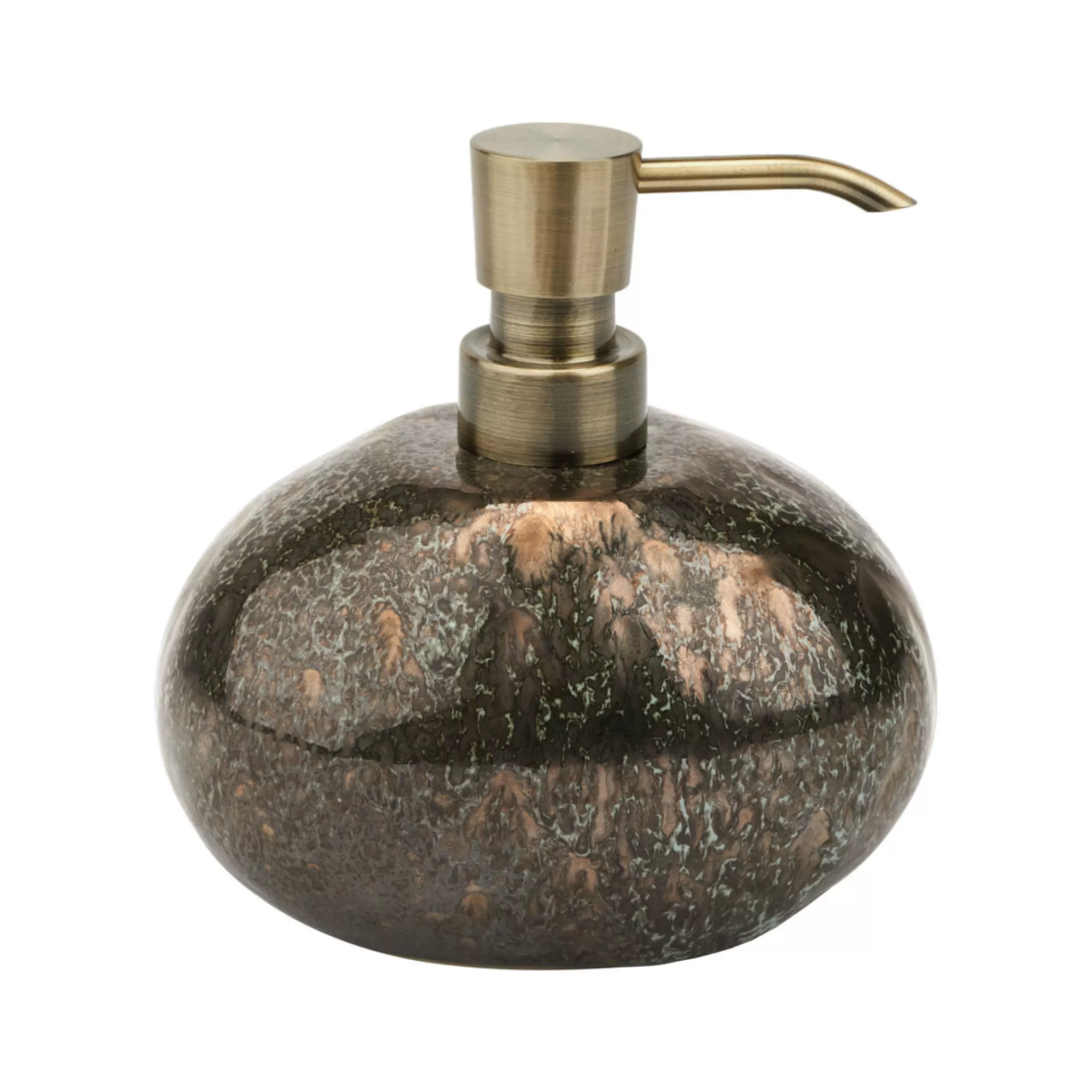 Aquanova Soap Dispenser*Giftbox Ugo Soap Dispenser Vintage Bronze & Paris Soap Argrumes (Giftugodis854-Agr)