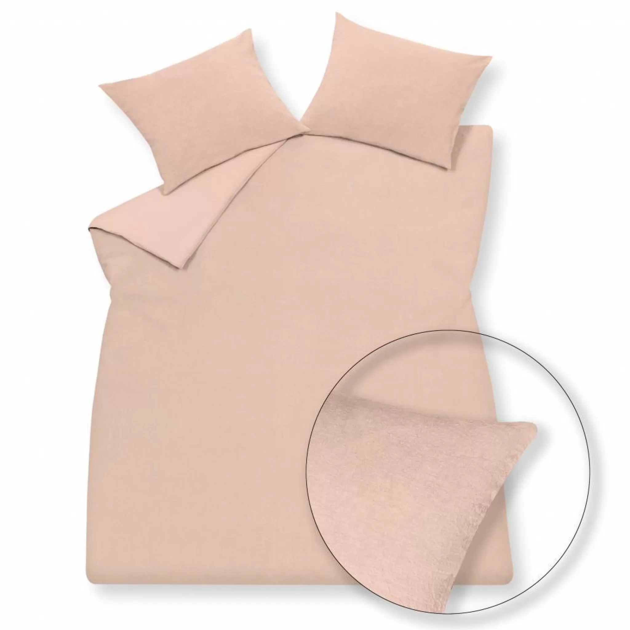 Best Sale Linen Duvet Cover 240X220 Cm Purity 79 Sepia Pink-144, Pink (Puco16179) Twin Beds