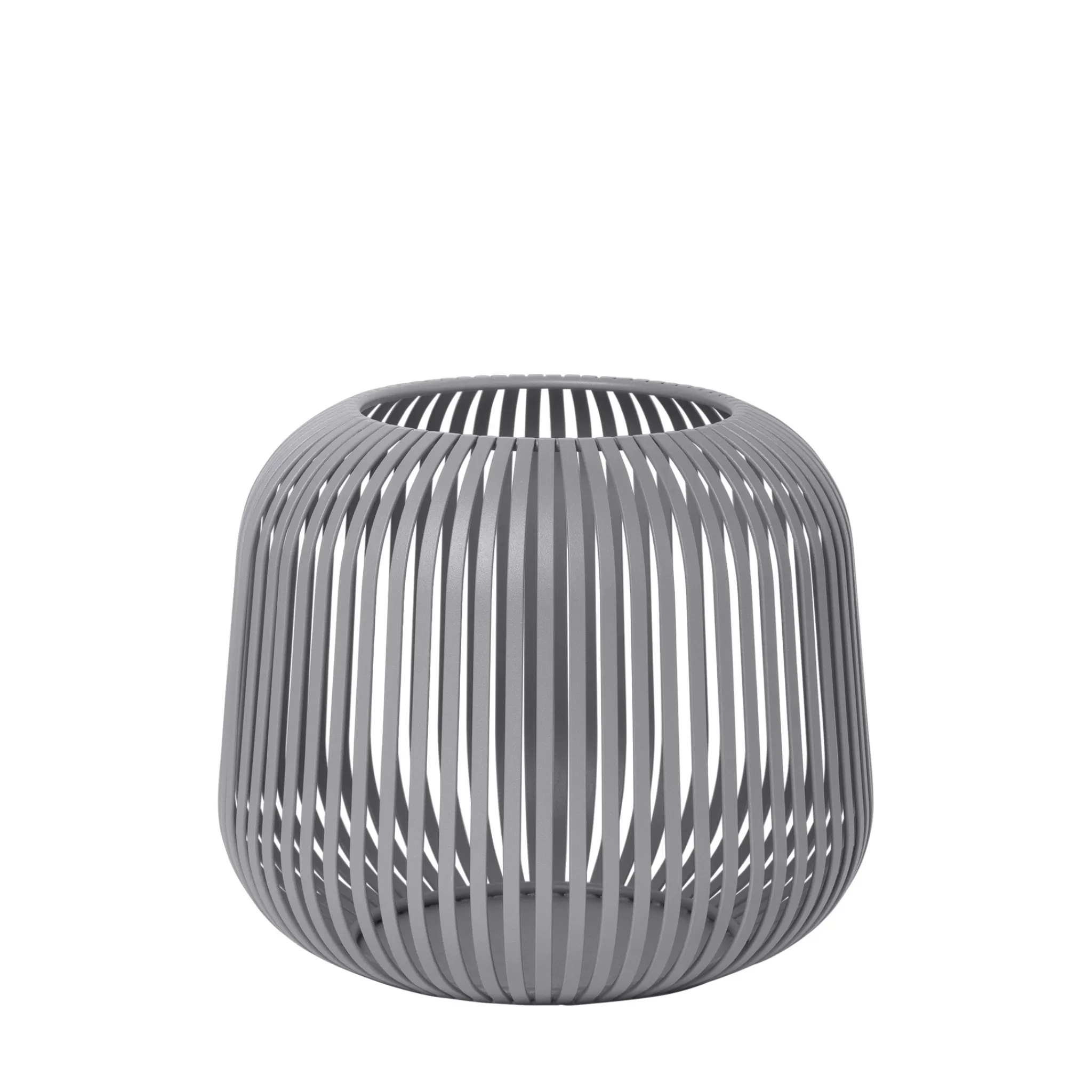 New Lito Wind Light / Lantern Color Steel Gray O20.5 Cm (66147) Small Lantern