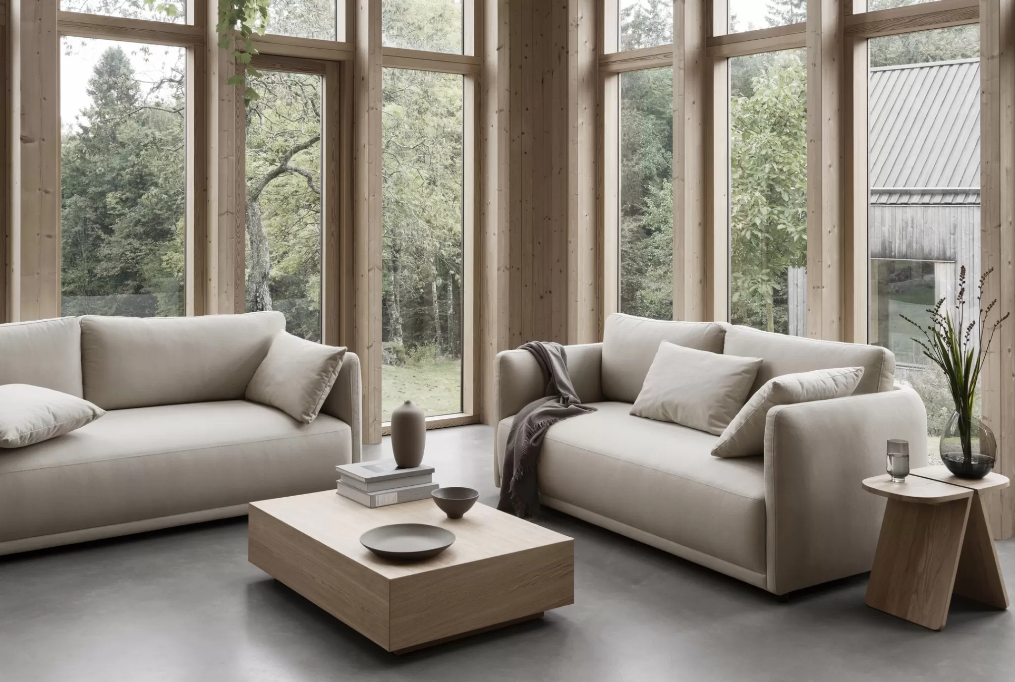 Blomus Small Furniture*Lua 3-Seater Sofa - In Several Colors And Fabrics