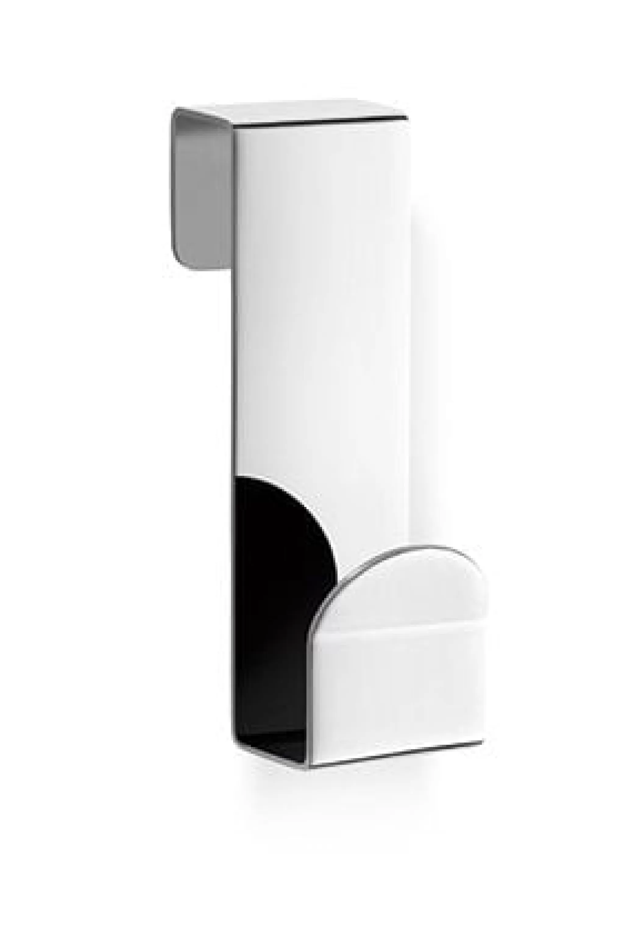 Zack Shower Basket*Mitor Hook (Set/2) For Glass Shower Enclosure (Gloss) 40262