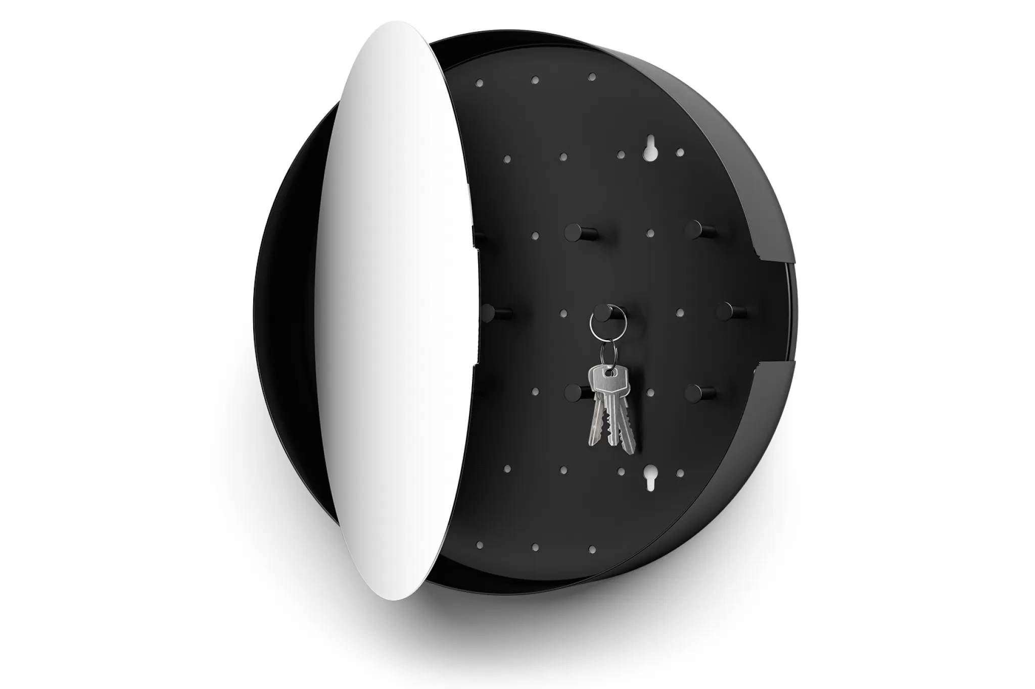 Zack Key Cabinet*Nolma Key Box With Mirror 35 Cm (Black) 50604
