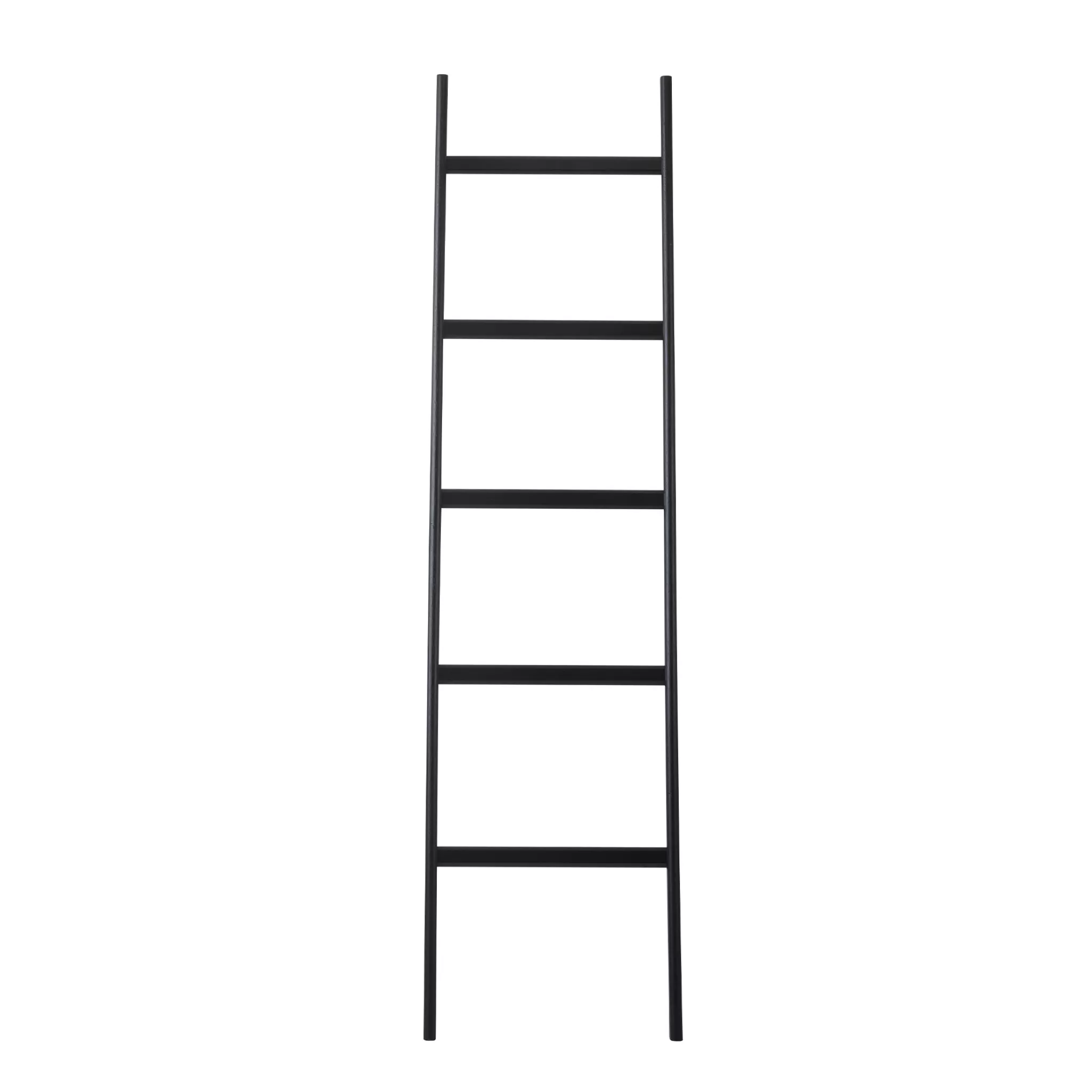 Aquanova Towel Rack*Oak Towel Ladder Mink Color Black (Mintll-09)