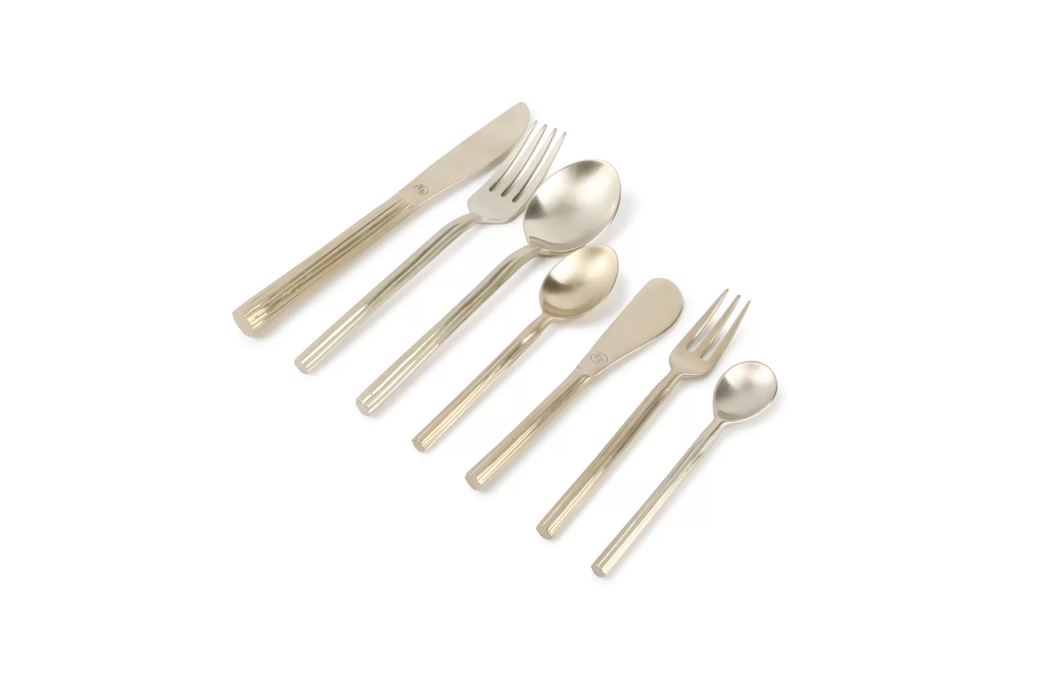 Chic Cutlery*Oro Butter Knife 12 Cm Brass 785327 (Set / 4)