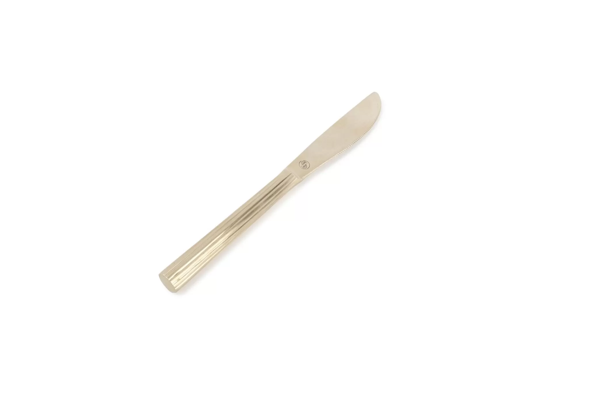 Chic Cutlery*Oro Dinner Knife 20.5 Cm Brass 785320 (Set / 4)