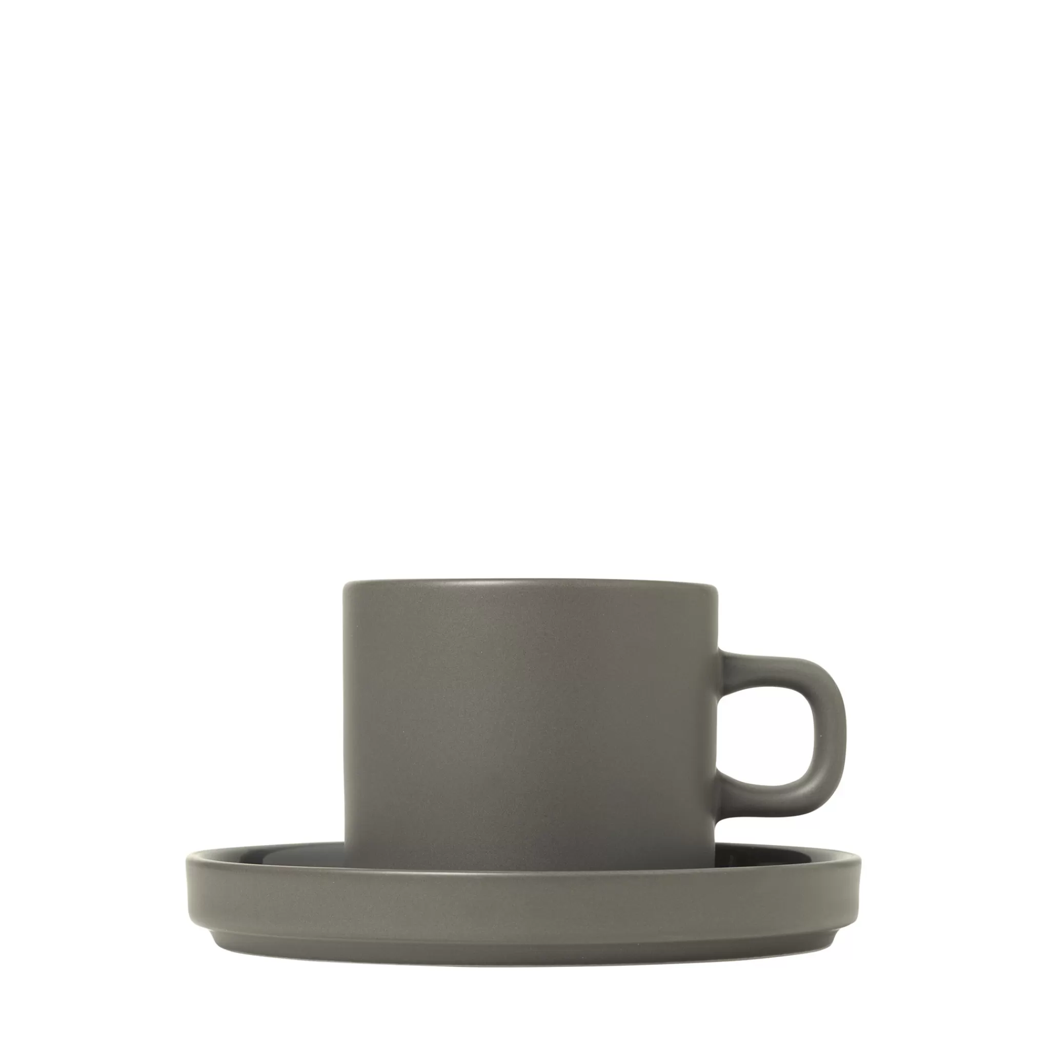 Best Sale Pilar 2 200 Ml Coffee Cups With Pewter Saucer (63974) Pilar