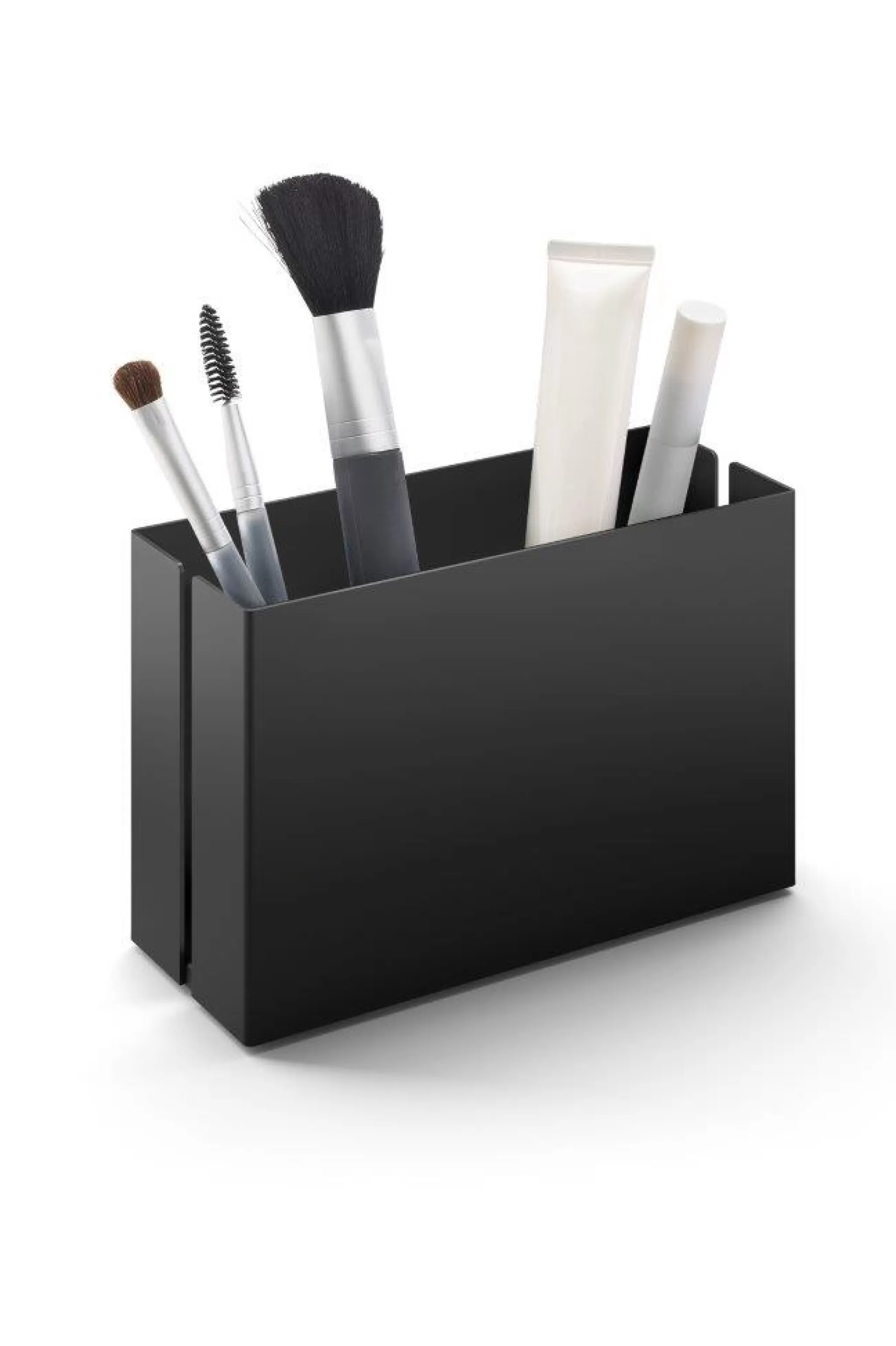Zack Beauty Box*Potes Storage Tray 15 Cm 40535 (Powder-Coated Steel, Black)