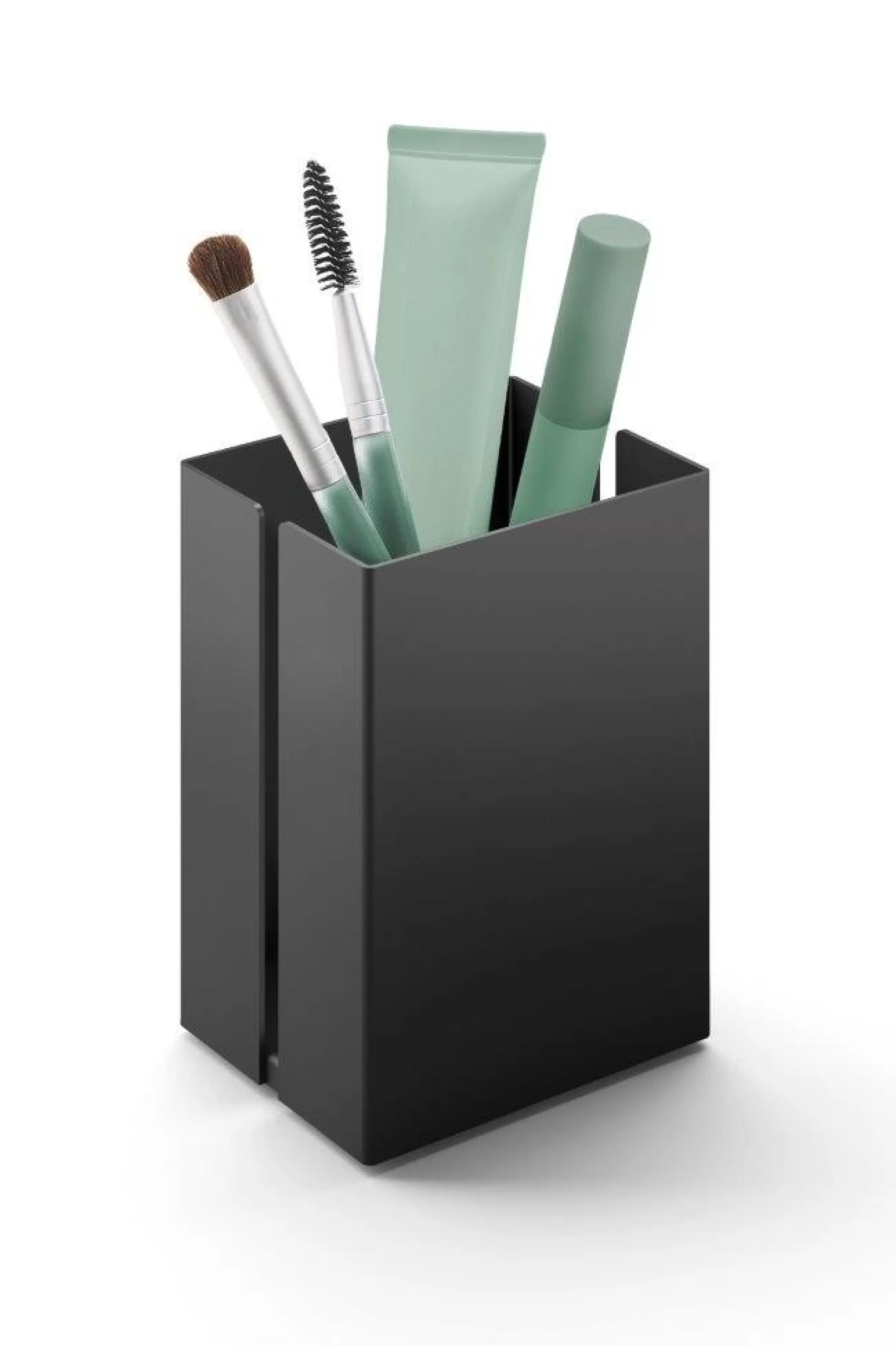 Zack Beauty Box*Potes Storage Tray 7.5 Cm 40536 (Powder-Coated Steel, Black)