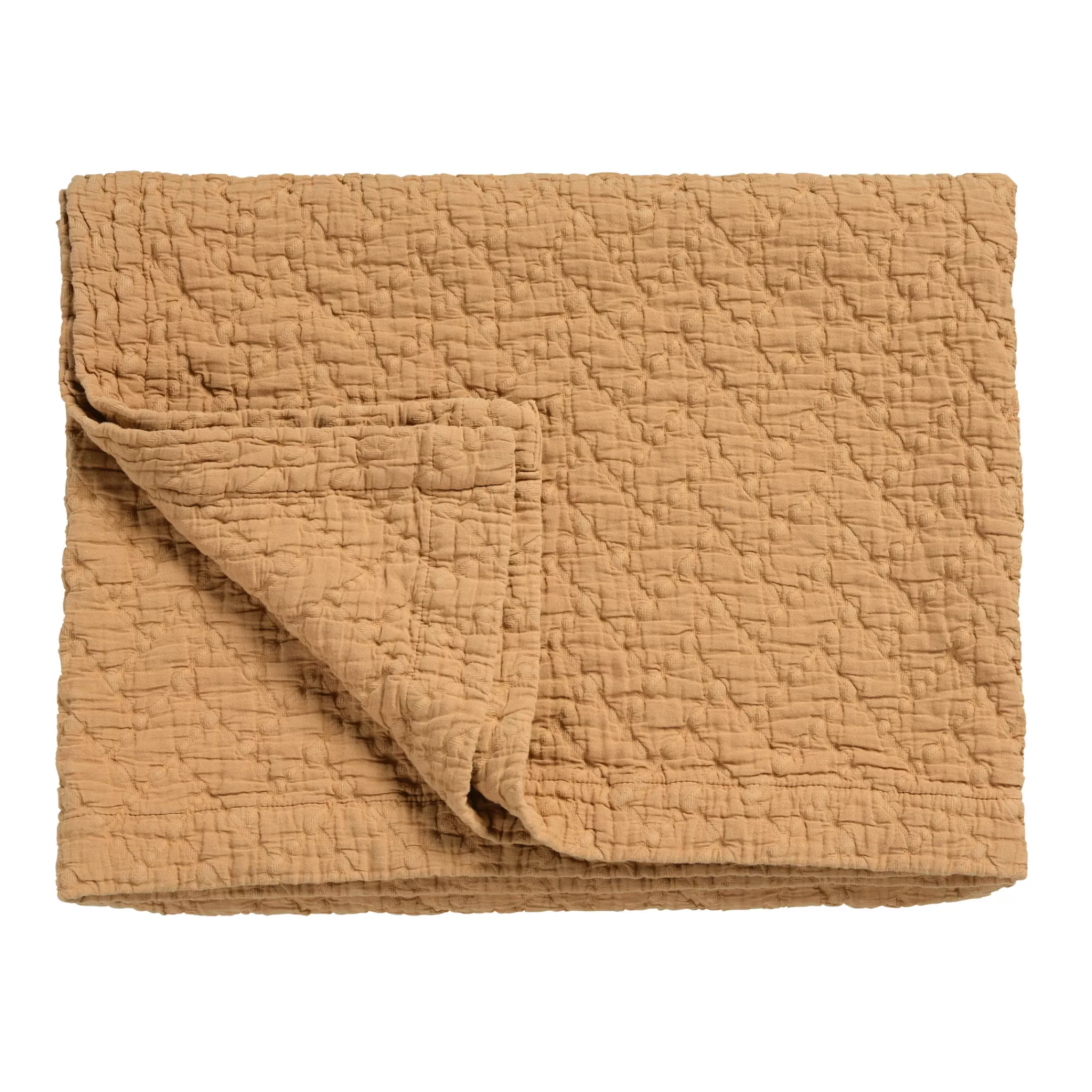 Store Pure 10 Throw/Bedspread 180X260 Cm Toffee (Cotton) Prsa17210 Bedspread