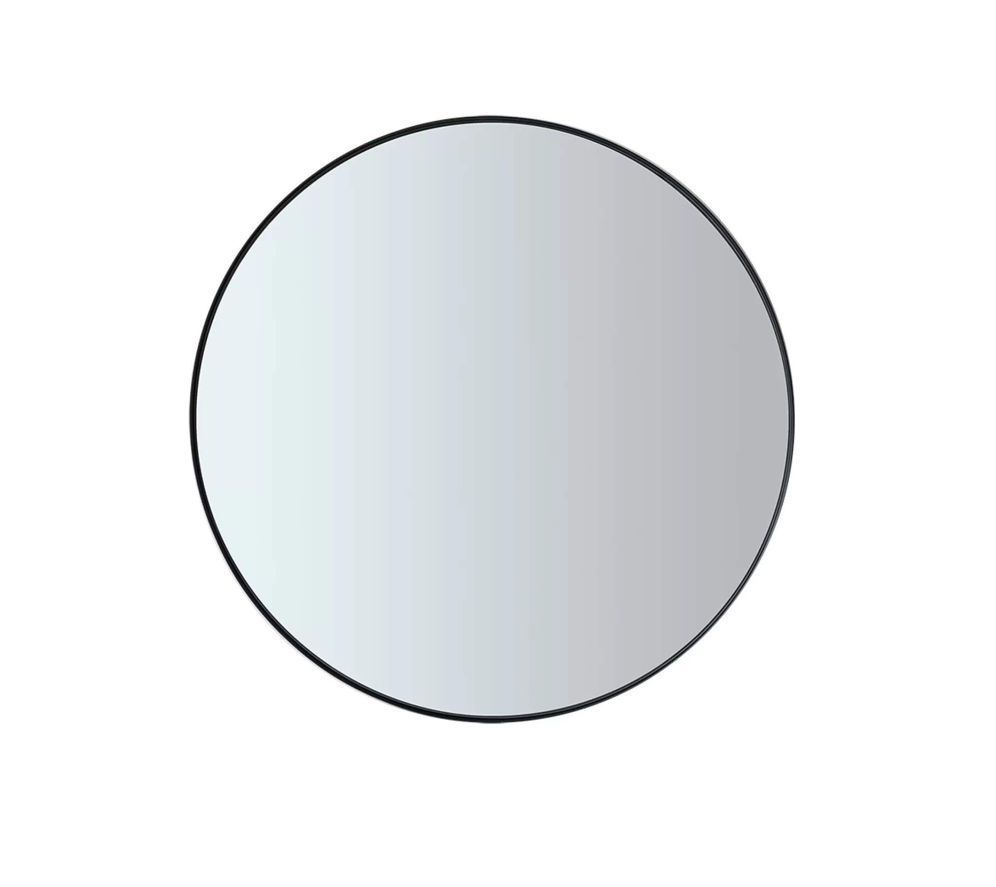 Blomus Wall Mirror*Rim Wall Mirror 50 Cm Black (66078) Smoked Glass