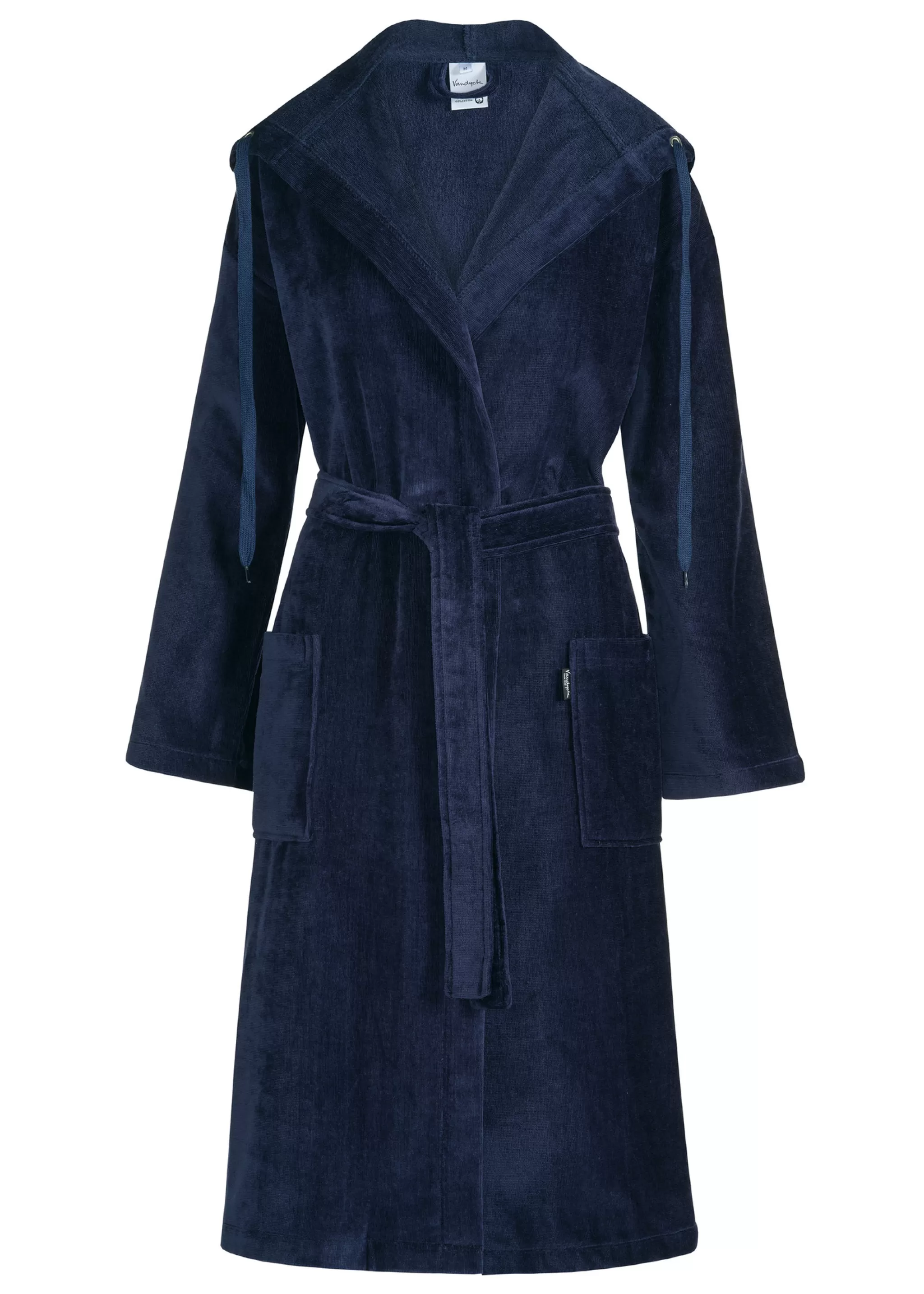 Vandyck Gentlemen*Rio Bathrobe Color Dark Navy-045 (Bage16202)