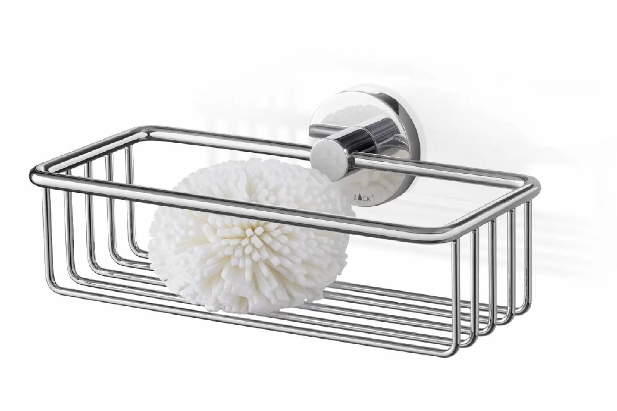 Zack Shower Basket*Scala Shower Basket 23.5 Cm 40084 (Gloss)