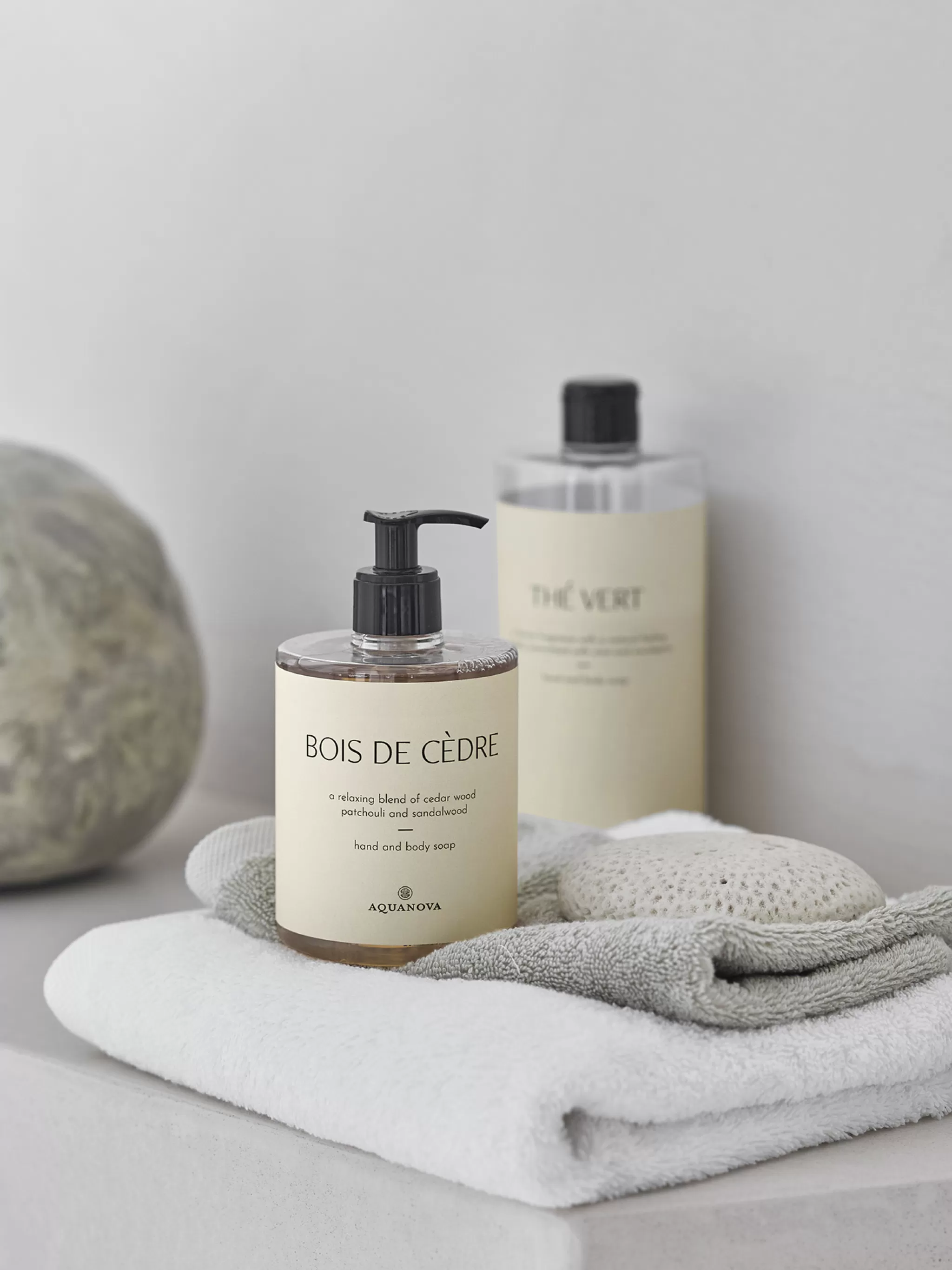 Aquanova Soap*Soap And Refill Paris Bois De Cedre - Parbdc (Set Ldm+Srl)